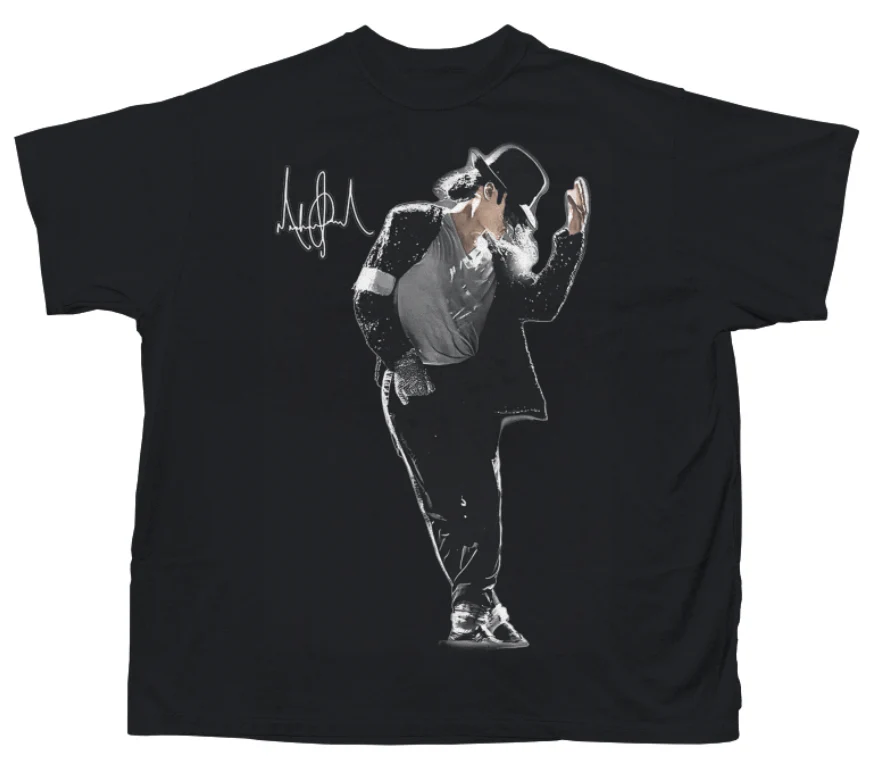 MJ HAT TIP T-SHIRT (BLACK)