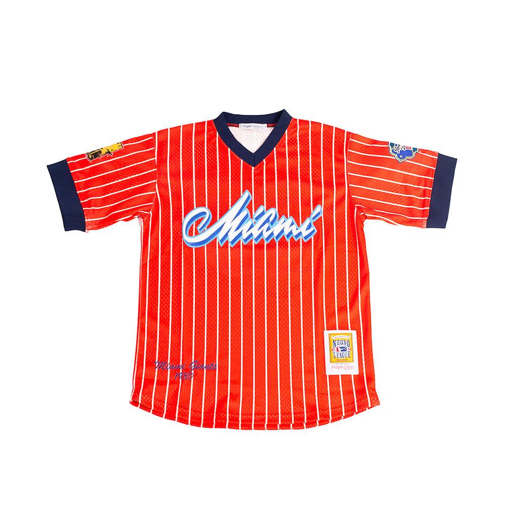 MIAMI GIANTS BATTING PRACTICE PULLOVER BASEBALL JERSEY