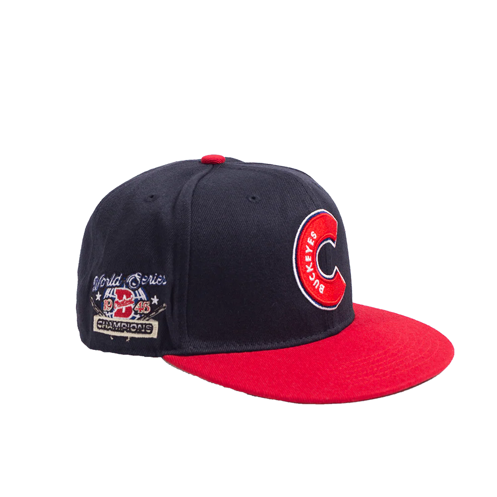 CLEVELAND BUCKEYES WORLD SERIES FITTED HAT - Image 2