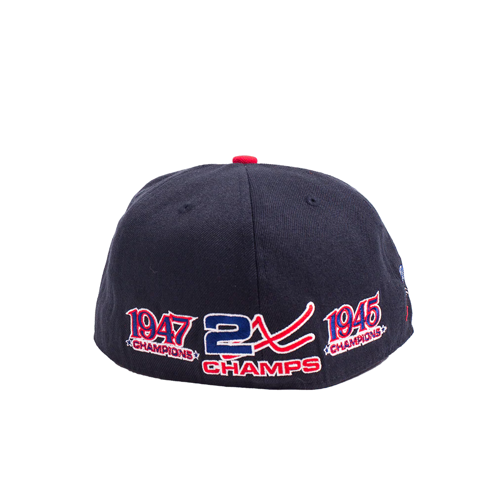 CLEVELAND BUCKEYES WORLD SERIES FITTED HAT - Image 3