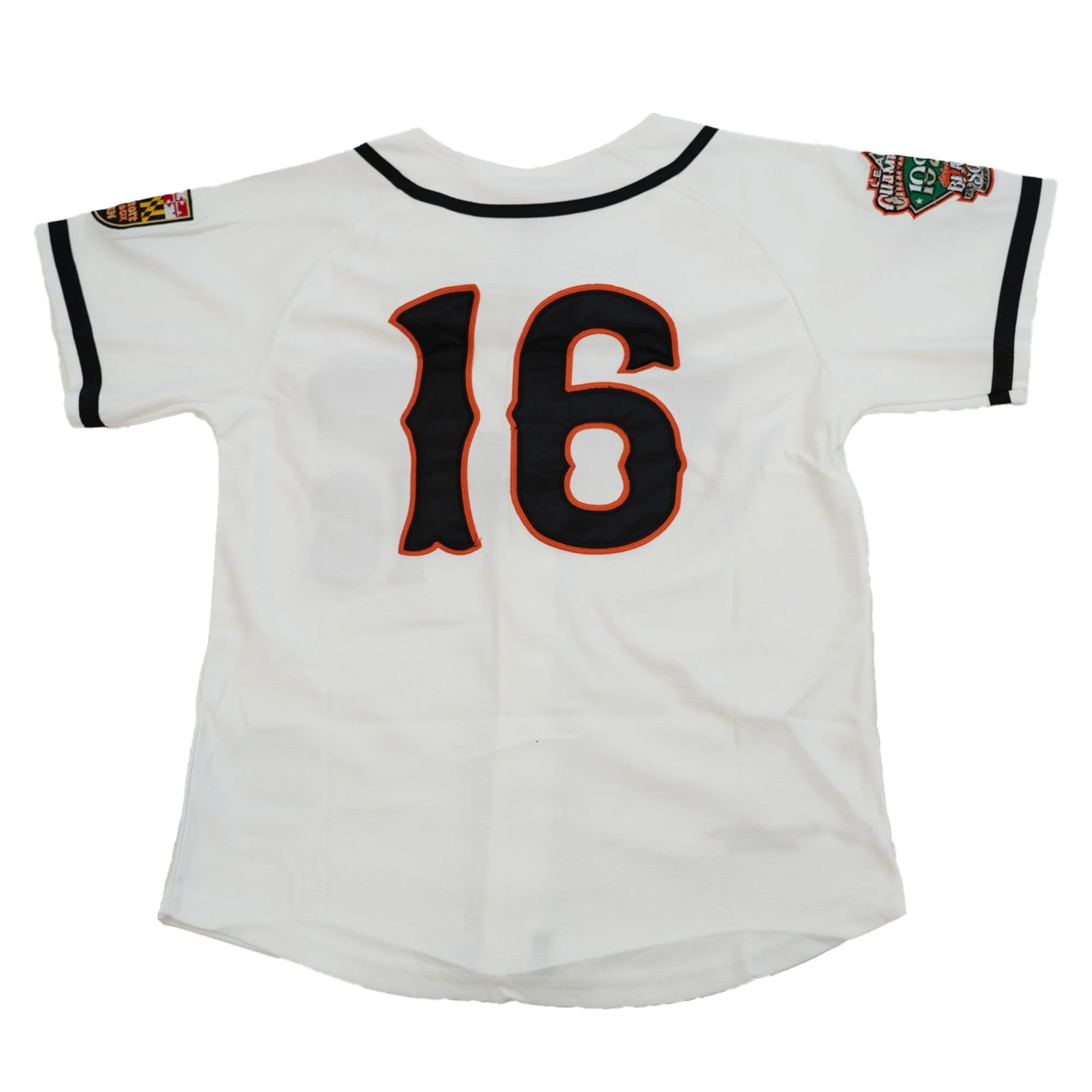 YOUTH BALTIMORE BLACK SOX BUTTON DOWN BASEBALL JERSEY - Image 2