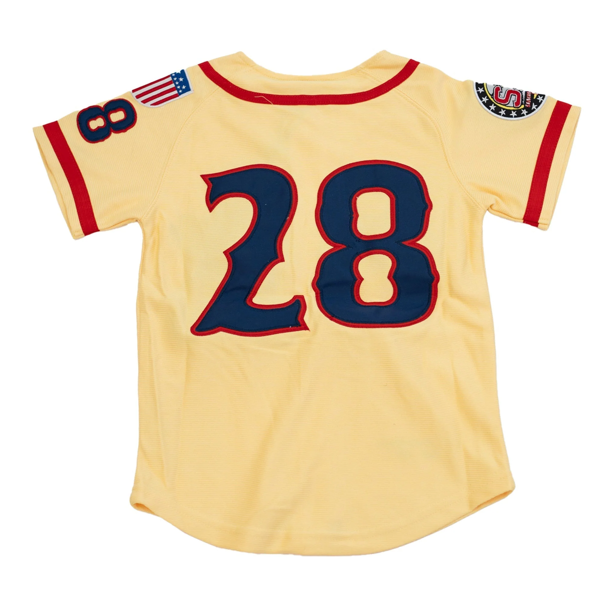 YOUTH ST LOUIS STARS BUTTON DOWN BASEBALL JERSEY - Image 2