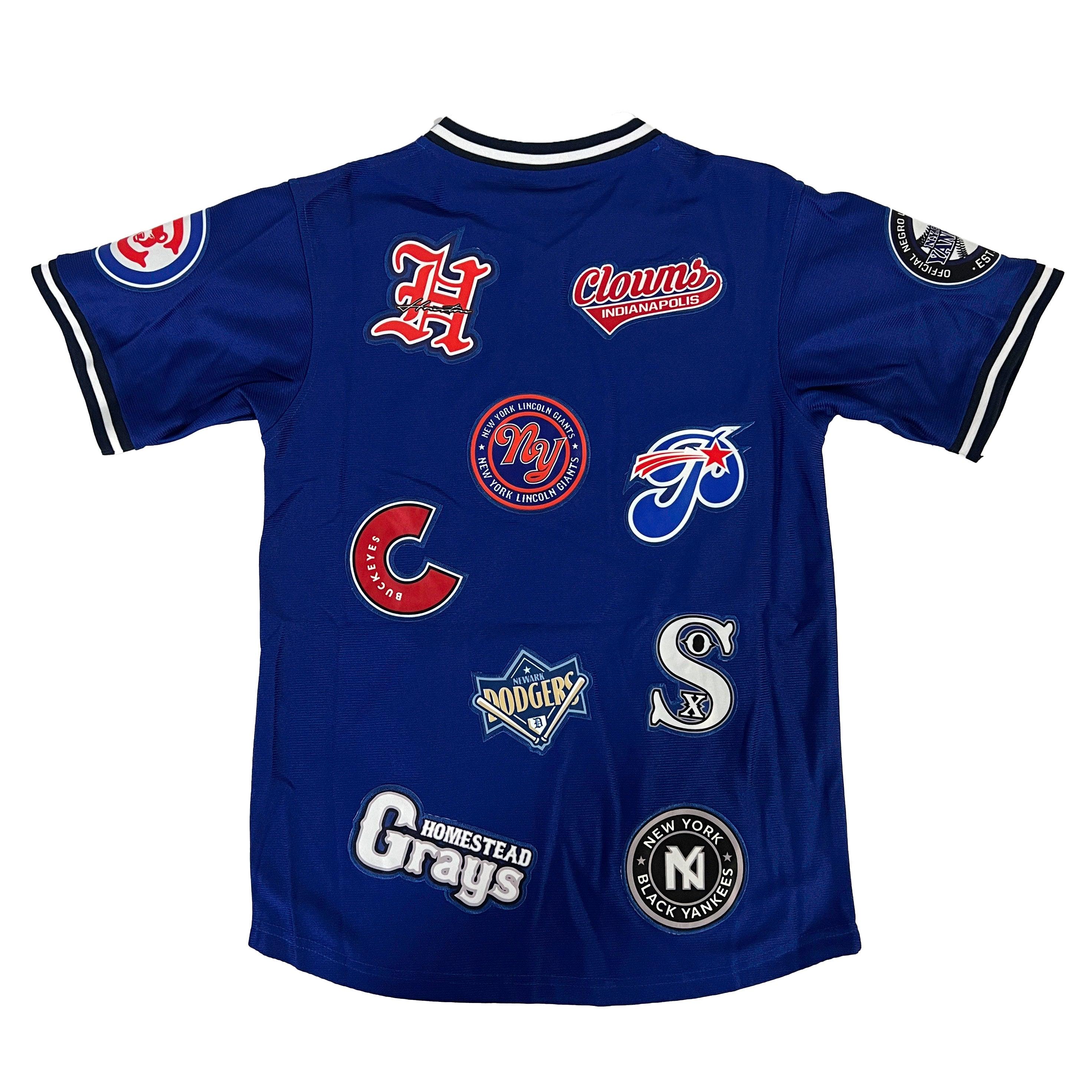 NEGRO LEAGUE PULLOVER COLLAGE BASEBALL JERSEY - Image 2