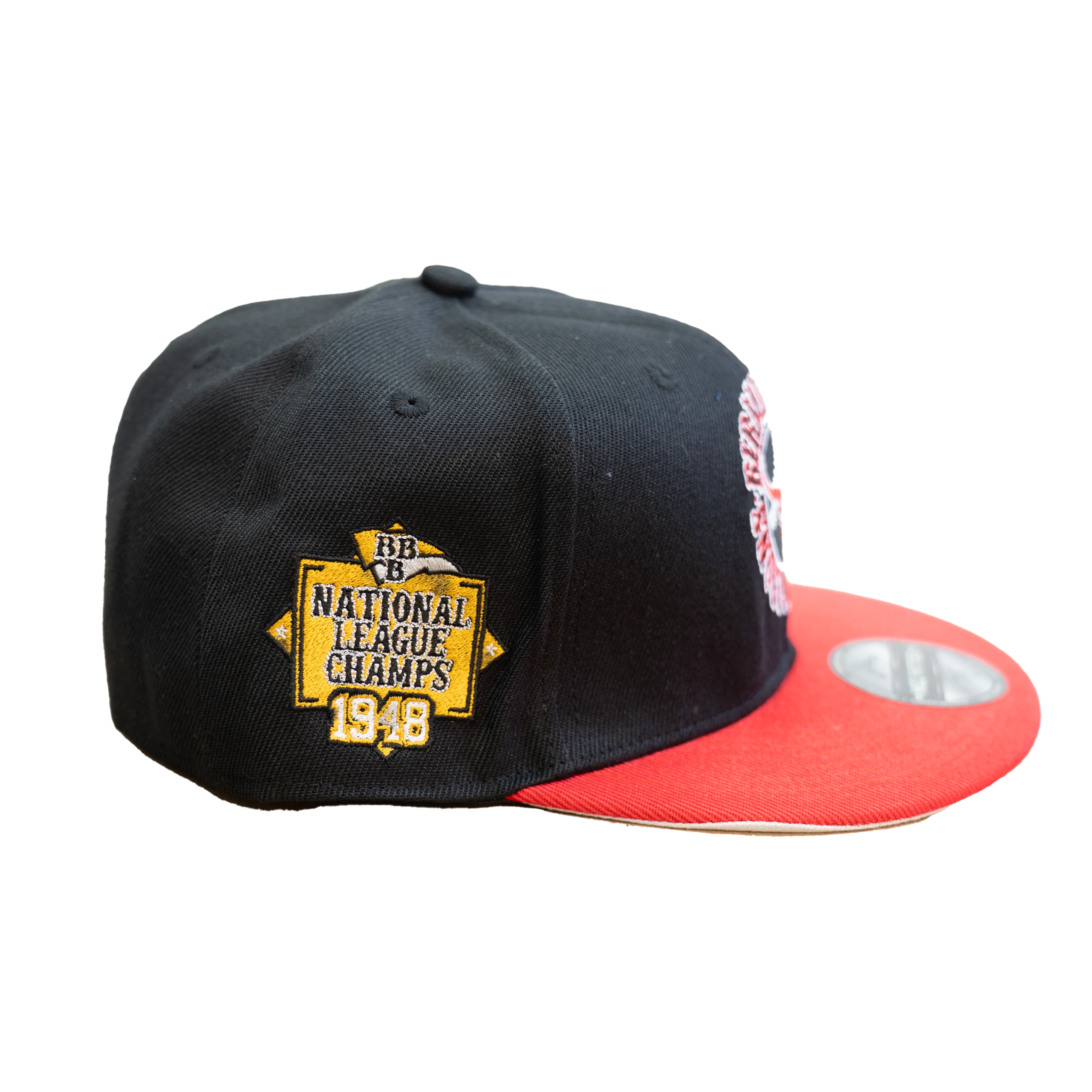 BIRMINGHAM BLACK BARONS LEAGUE CHAMPS FITTED HAT (BLACK)