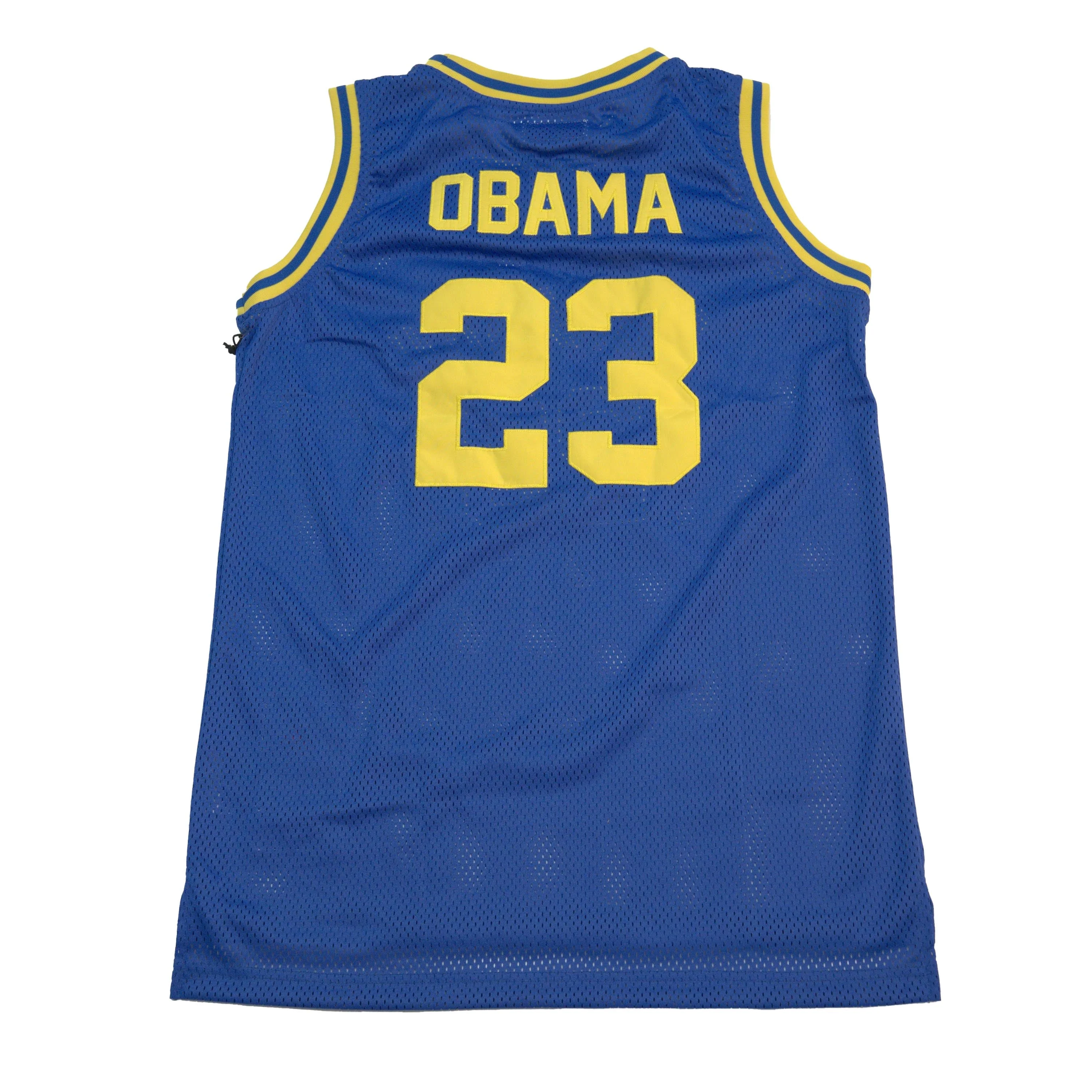 OBAMA HIGH SCHOOL BASKETBALL JERSEY (ROYAL) - Image 2