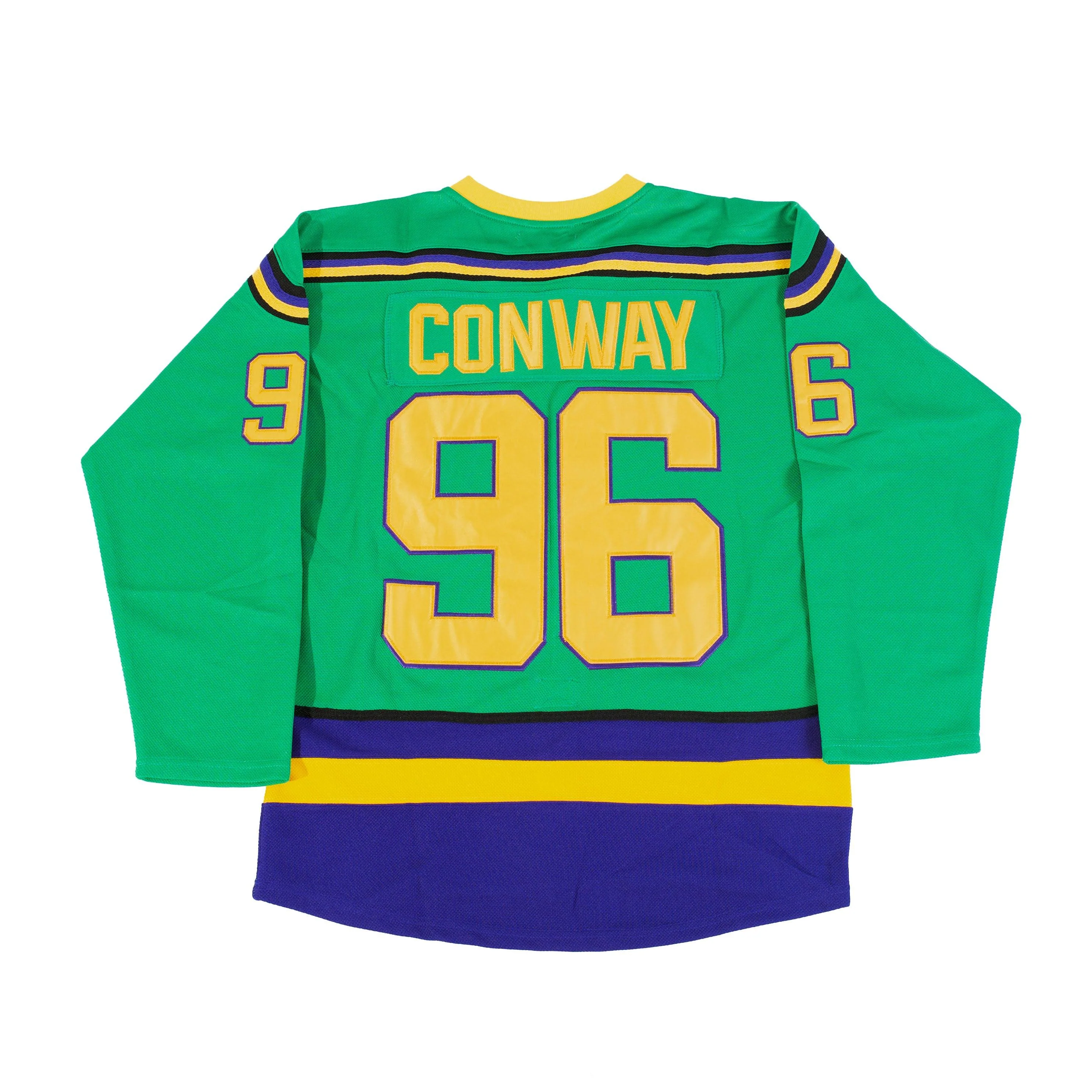 MIGHTY DUCKS CONWAY HOCKEY JERSEY (GREEN) - Image 2