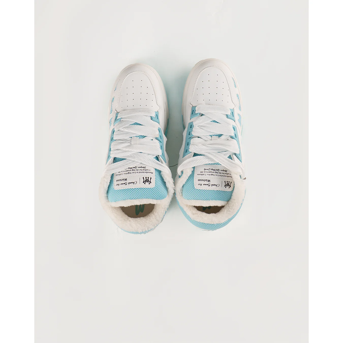WATSON CHUNKY BONES SNEAKERS (BLUE) - Image 4