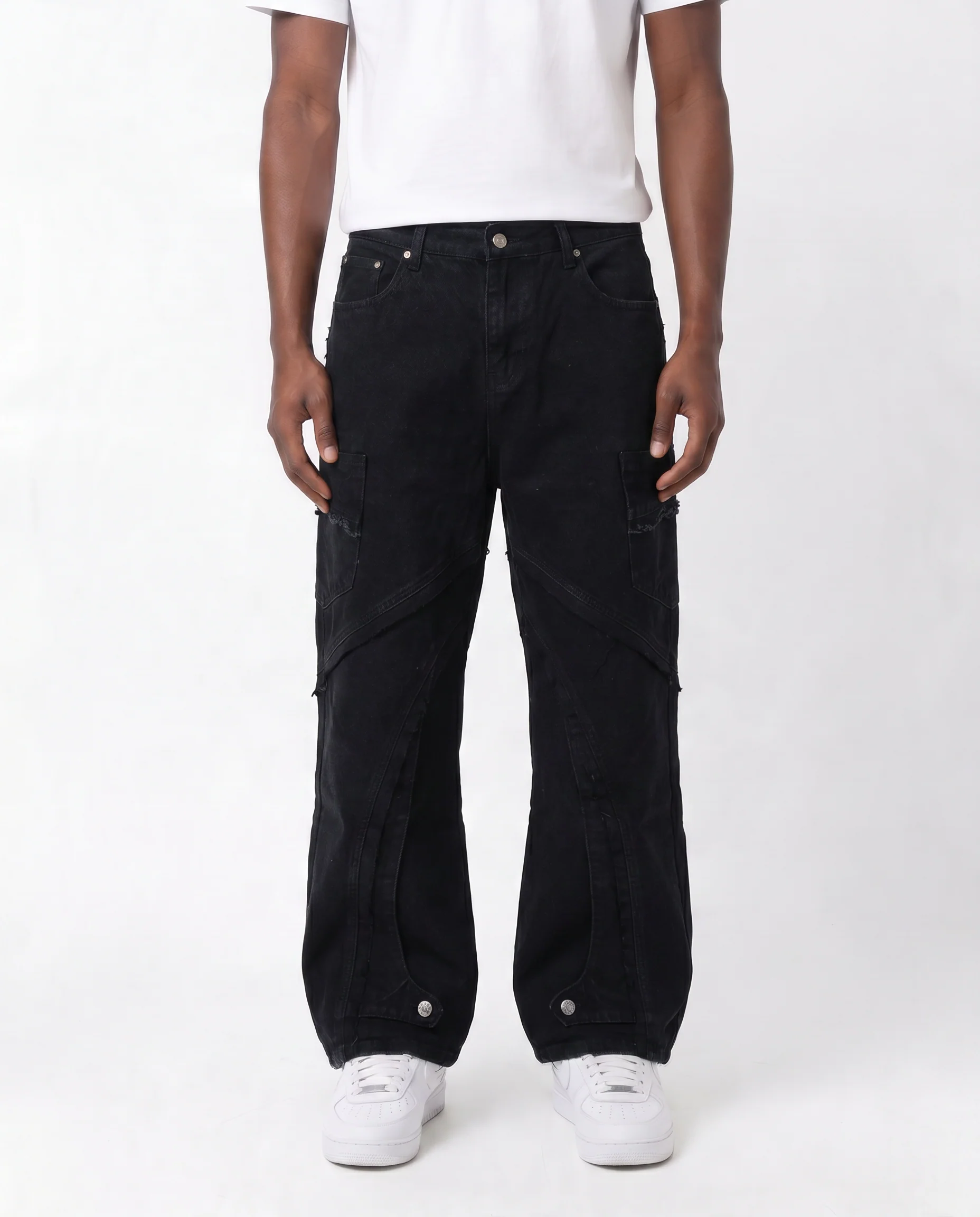 BAGGY BLACK WATSON DENIM PANTS