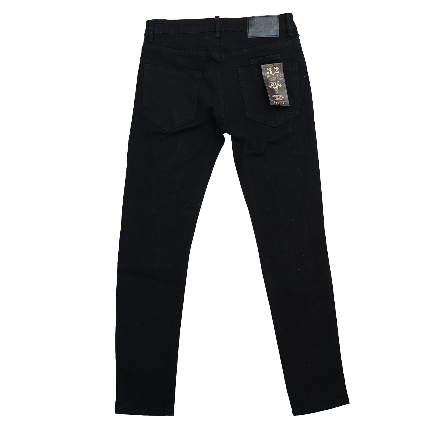 BLACK EMBELLISHED MULTI RIPPED WATSON DENIM - Image 3