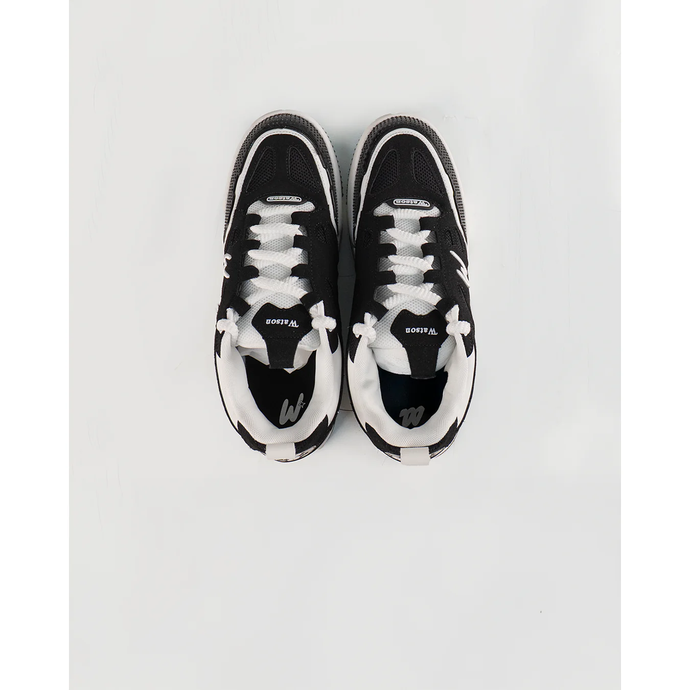 WATSON K FLIP SNEAKERS (BLACK/WHITE) - Image 4