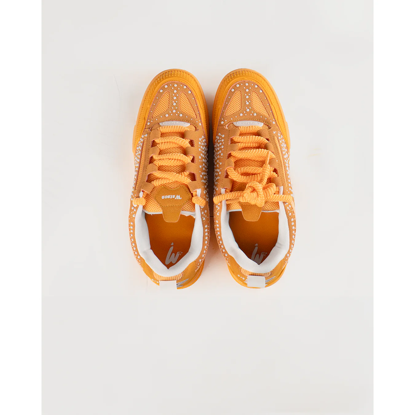 WATSON K FLIP PEARLS SNEAKERS (ORANGESICLE) - Image 4