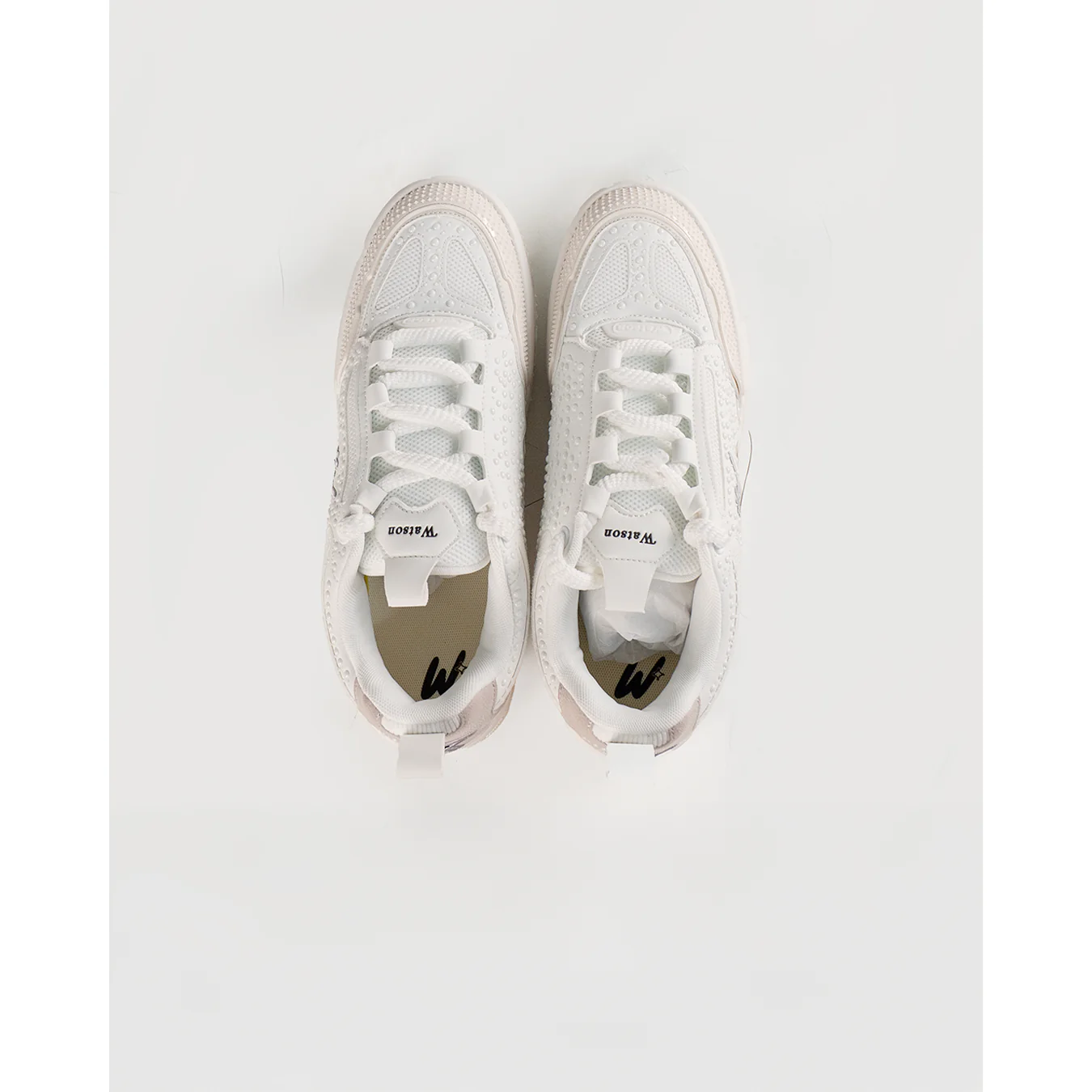 WATSON K FLIP PEARLS SNEAKERS (CLEAN SLATE) - Image 4