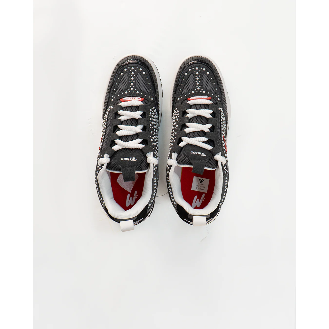 WATSON K FLIP PEARLS SNEAKERS (SHADOW) - Image 4
