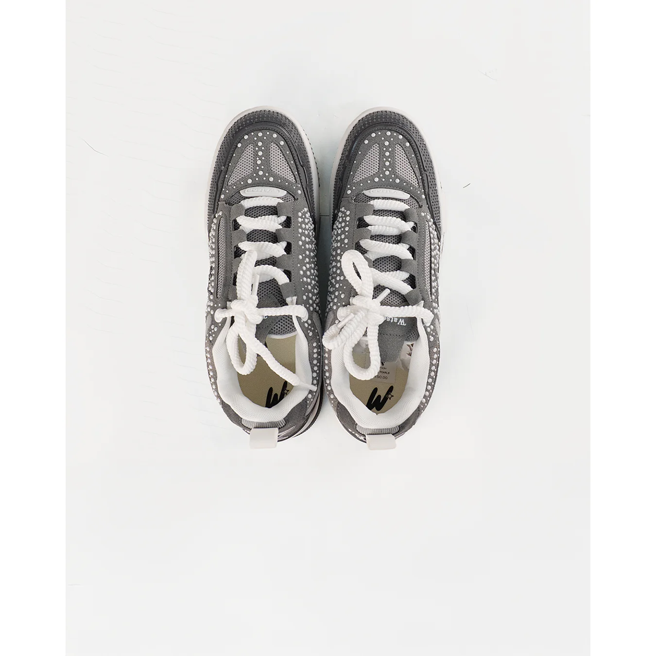 WATSON K FLIP PEARLS SNEAKERS (COOL GREY) - Image 4