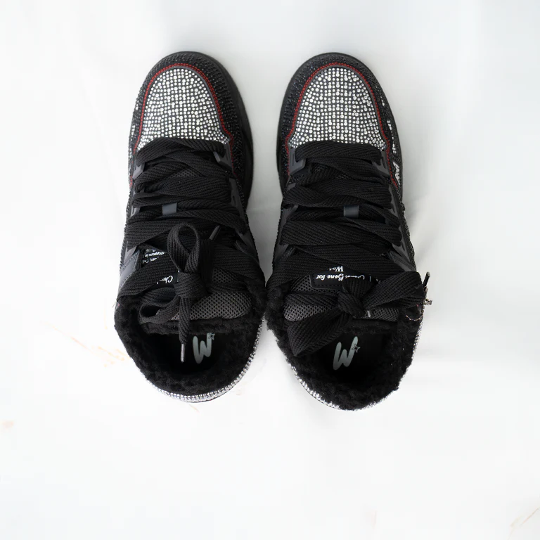 CHUNKY BONES SNEAKERS (CHARCOAL STONE) - Image 4