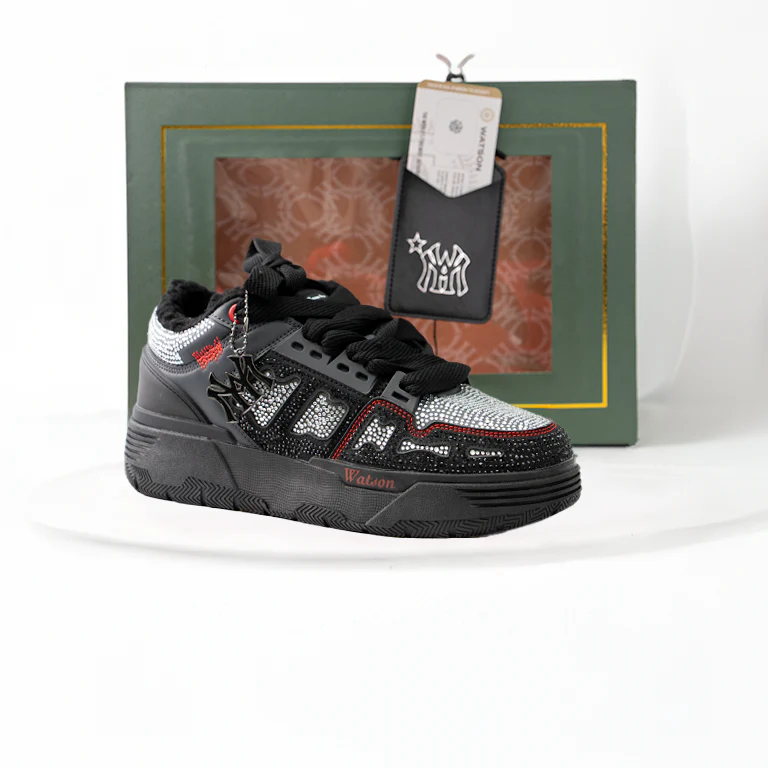 CHUNKY BONES SNEAKERS (CHARCOAL STONE) - Image 5