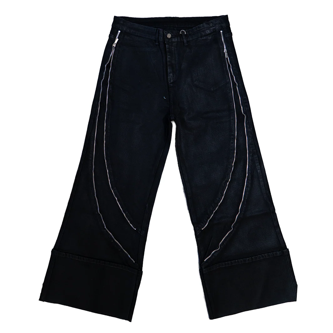 WATSON DENIM PANTS (BLACK) - Image 2