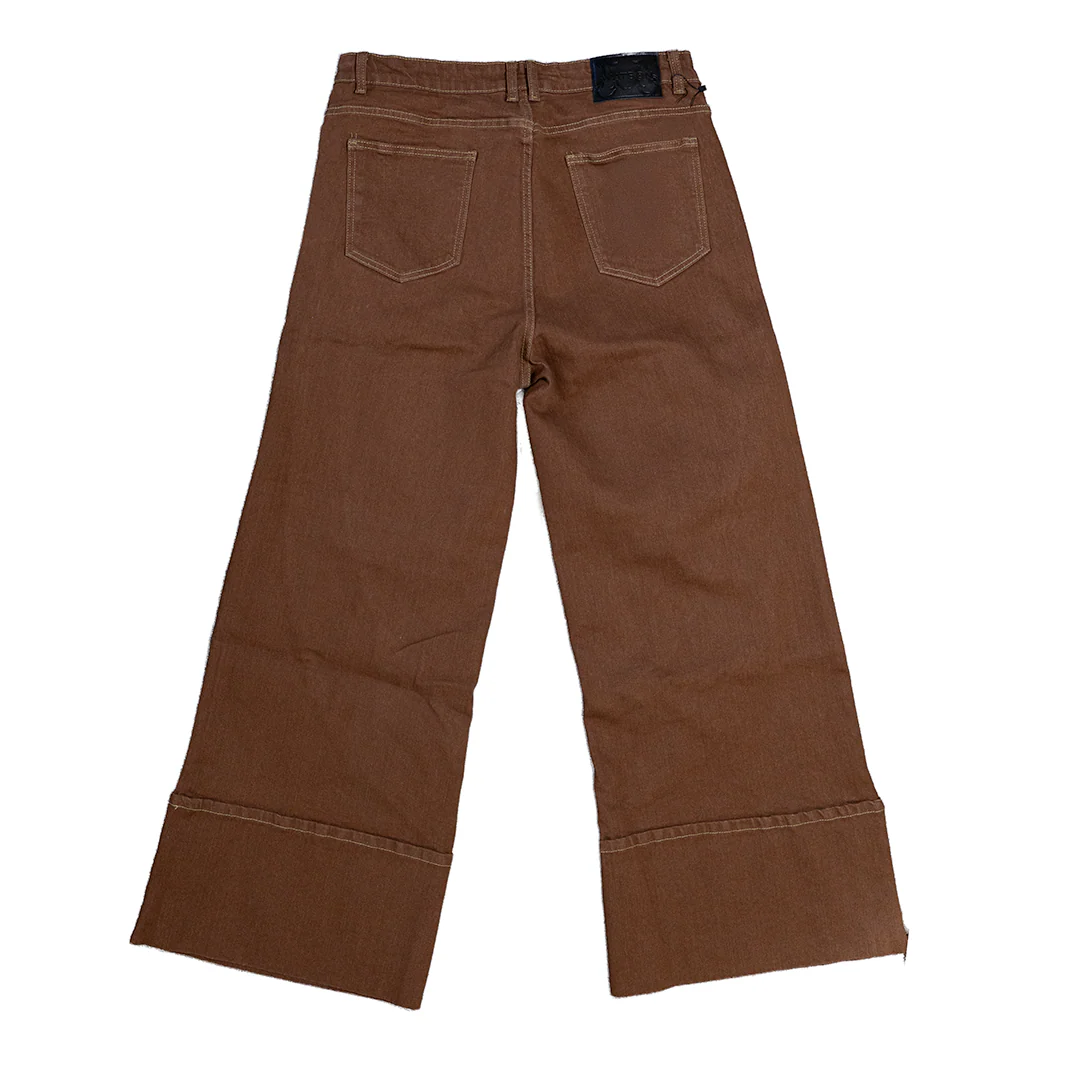 WATSON DENIM PANTS (BROWN) - Image 3