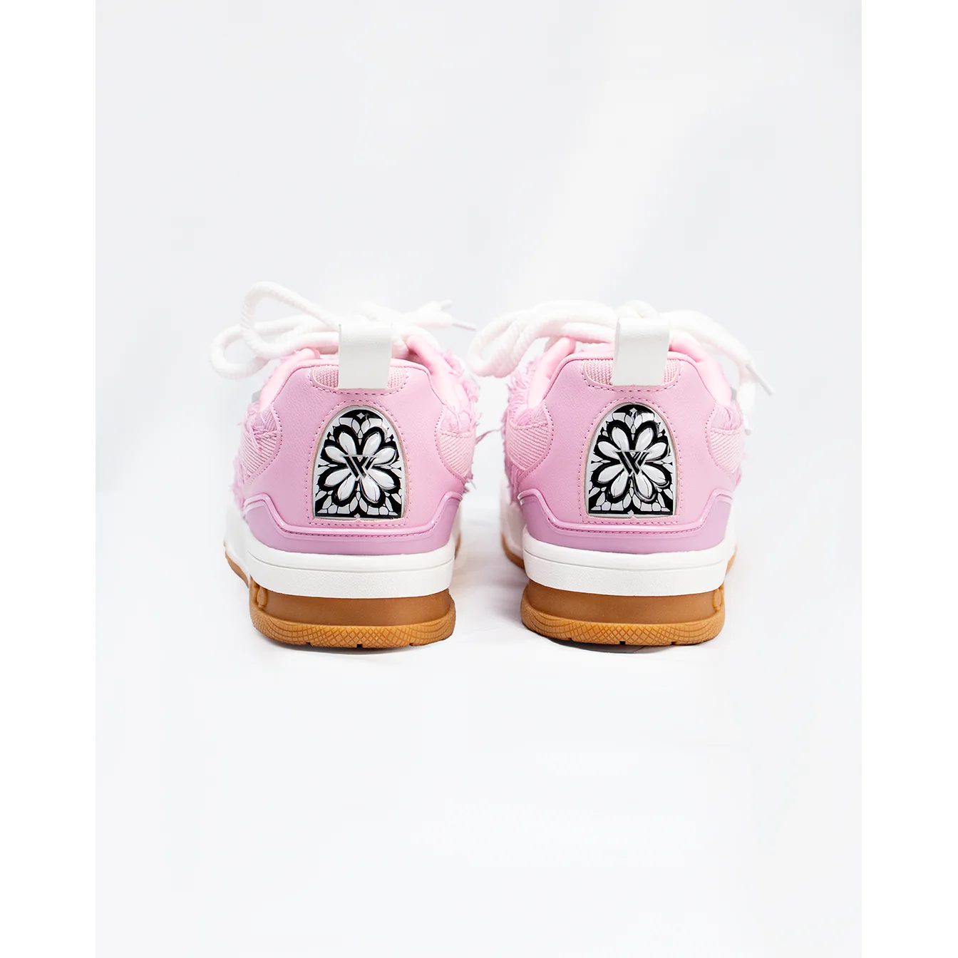 K FLIP CROSS SNEAKERS (PINK DENIM) - Image 3