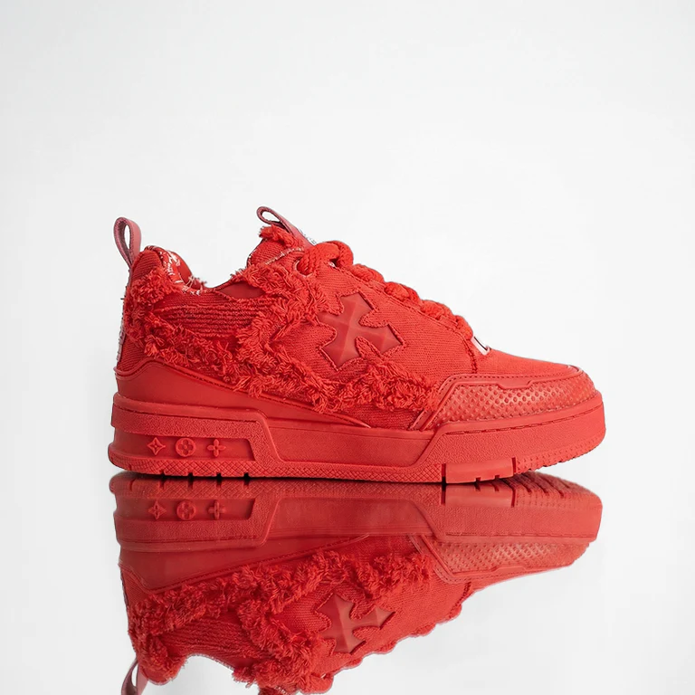 K FLIP CROSS SNEAKERS (FIRE DISTRESS) - Image 2