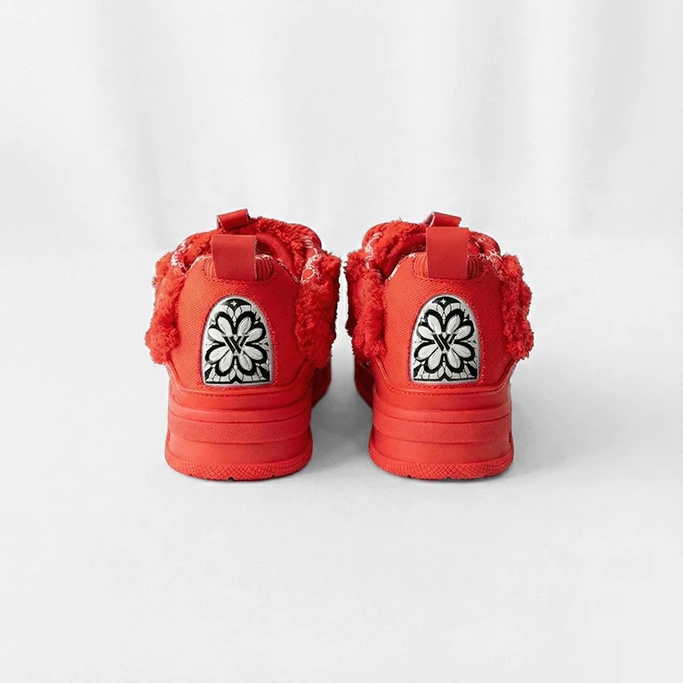 K FLIP CROSS SNEAKERS (FIRE DISTRESS) - Image 3