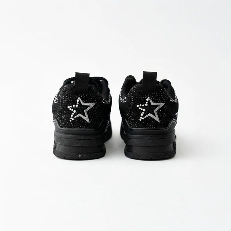 K FLIP PEARLS SNEAKERS (BLACK STONE) - Image 3