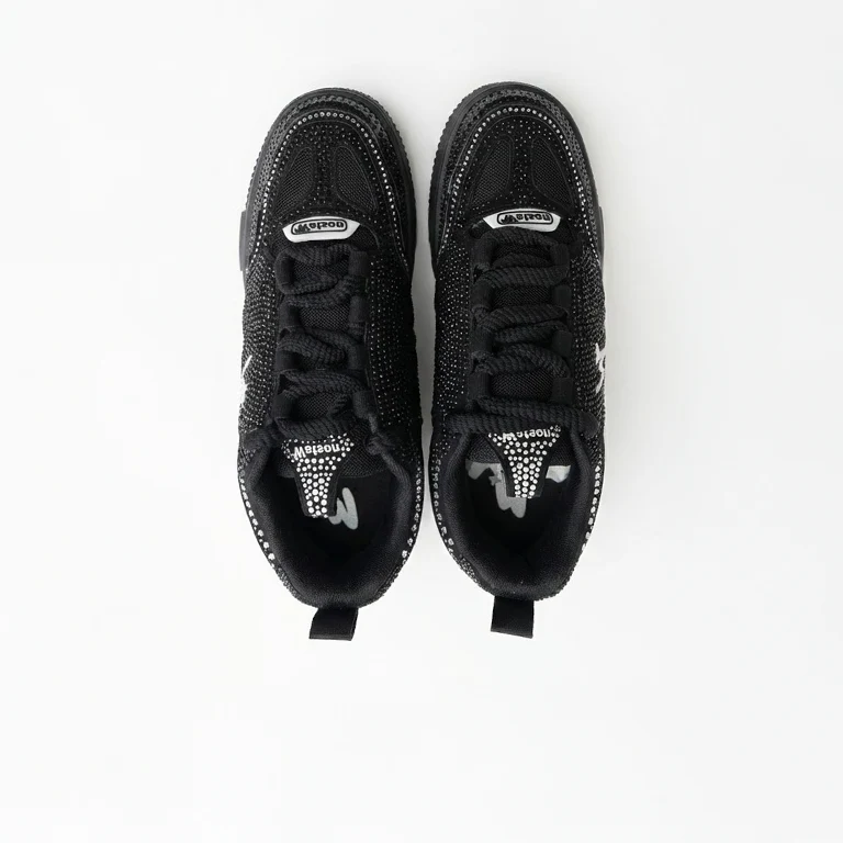 K FLIP PEARLS SNEAKERS (BLACK STONE) - Image 4