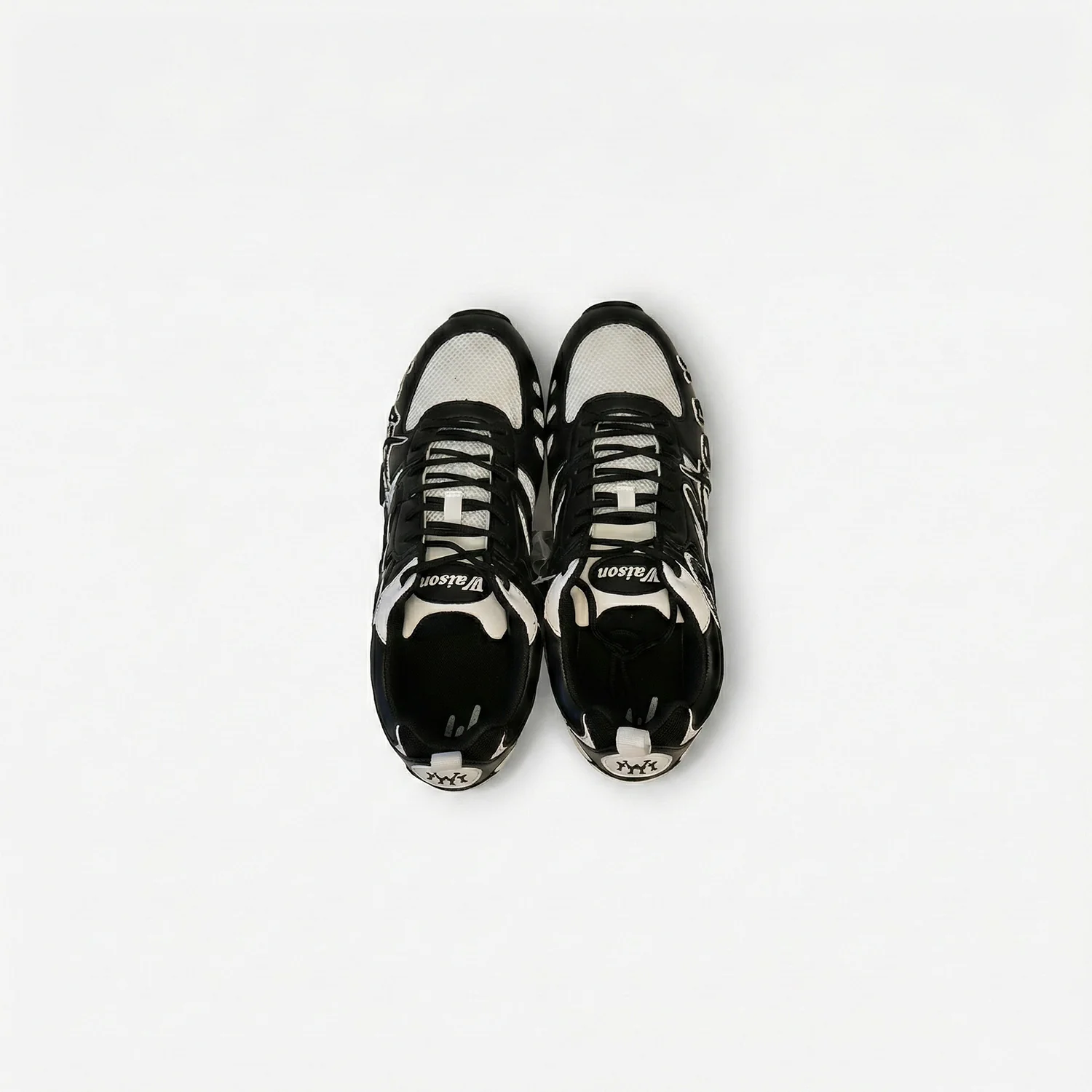 WATSON LOPRO SNEAKERS (BLACK WHITE) - Image 4
