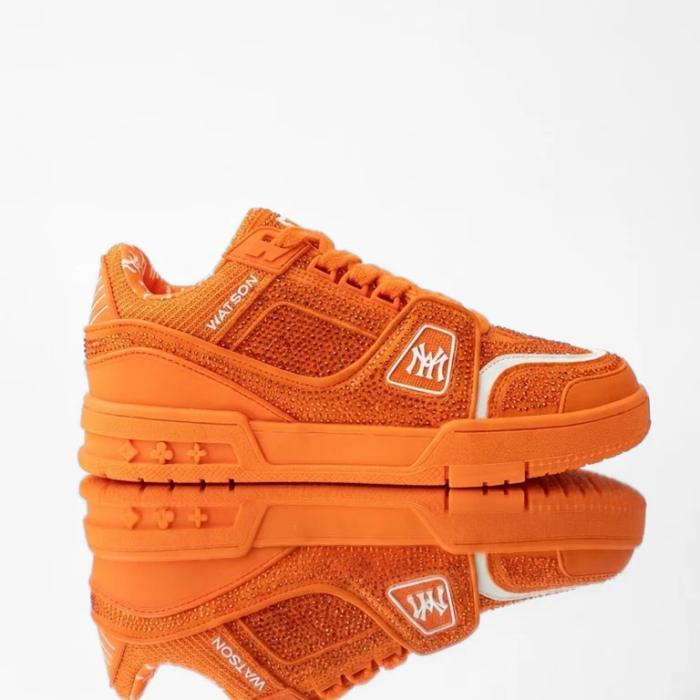VULTURE V2 SNEAKERS (NEON ORANGE) - Image 2