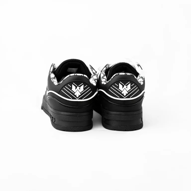 VULTURE V2 SNEAKERS (BLACK/WHITE) - Image 3