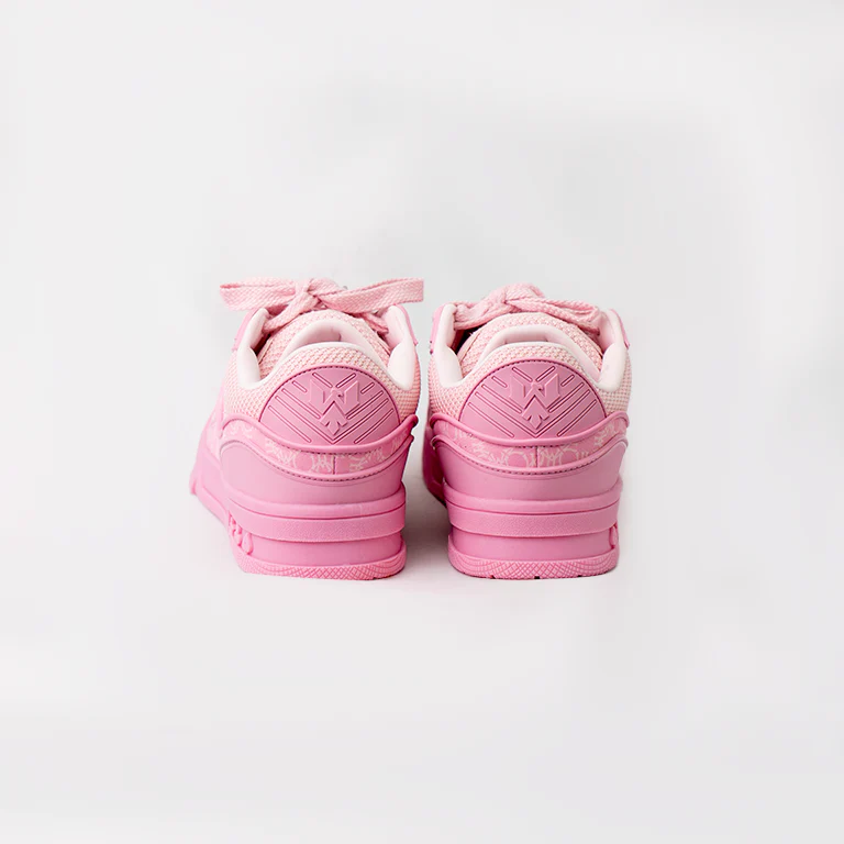 VULTURE V2 SNEAKERS (PINK MONOGRAM) - Image 3
