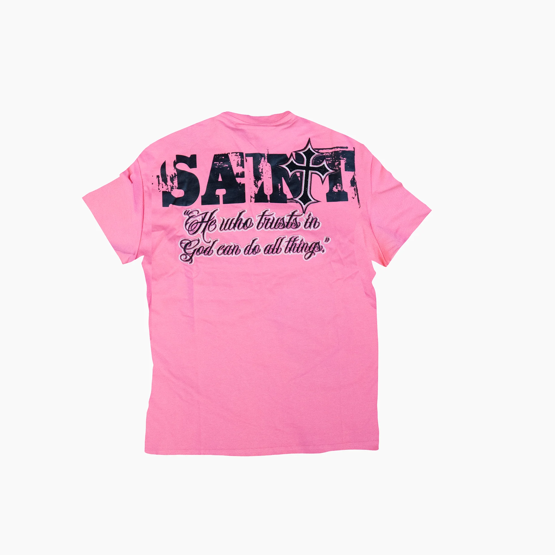 WATSON SAINT T-SHIRT (PINK) - Image 2