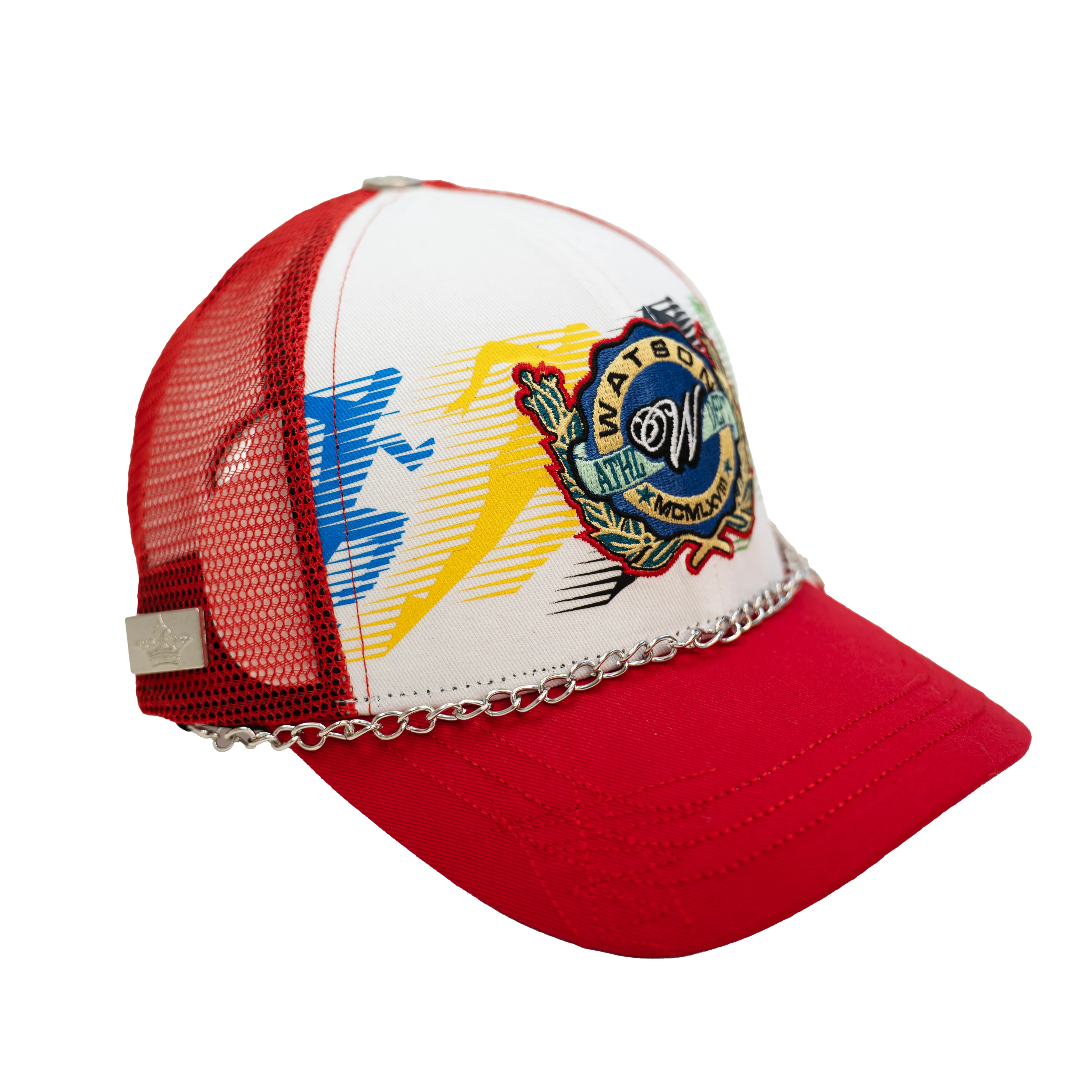 WATSON ATHLETICS TRUCKER HAT (RED) - Image 3