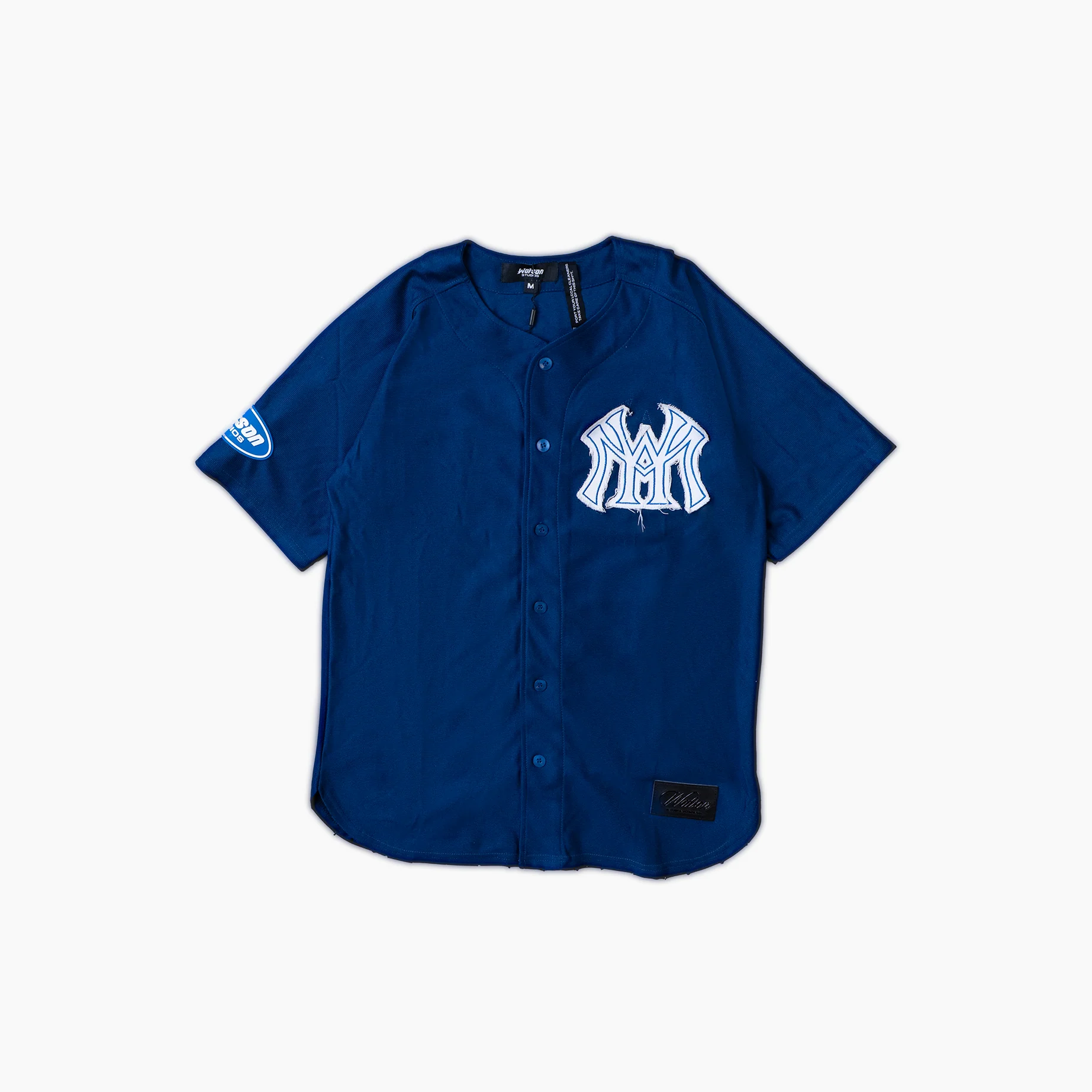 WATSON FAITH OVER FEAR BASEBALL JERSEY (NAVY)