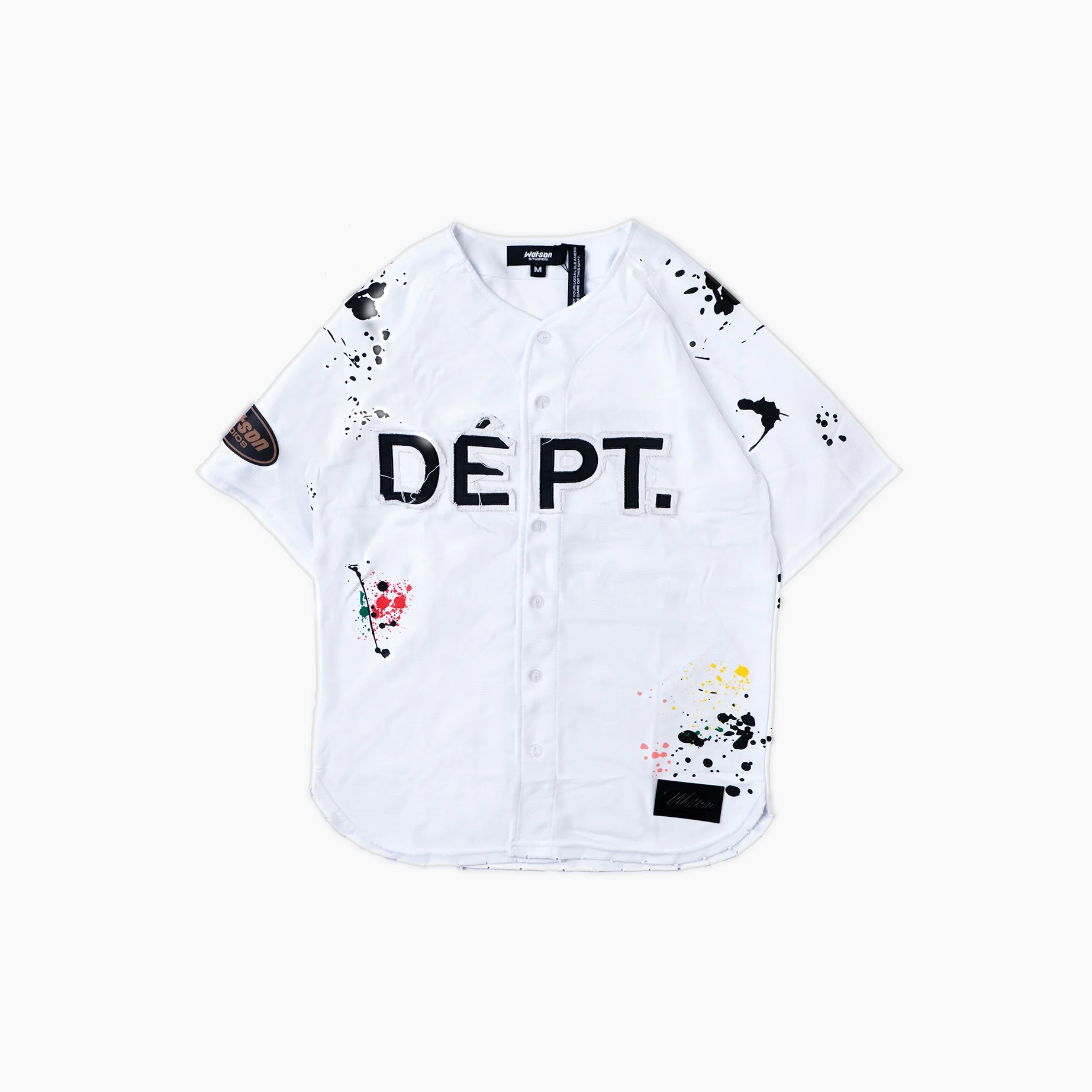WATSON DEPT DE LA WATSON BASEBALL JERSEY (WHITE)