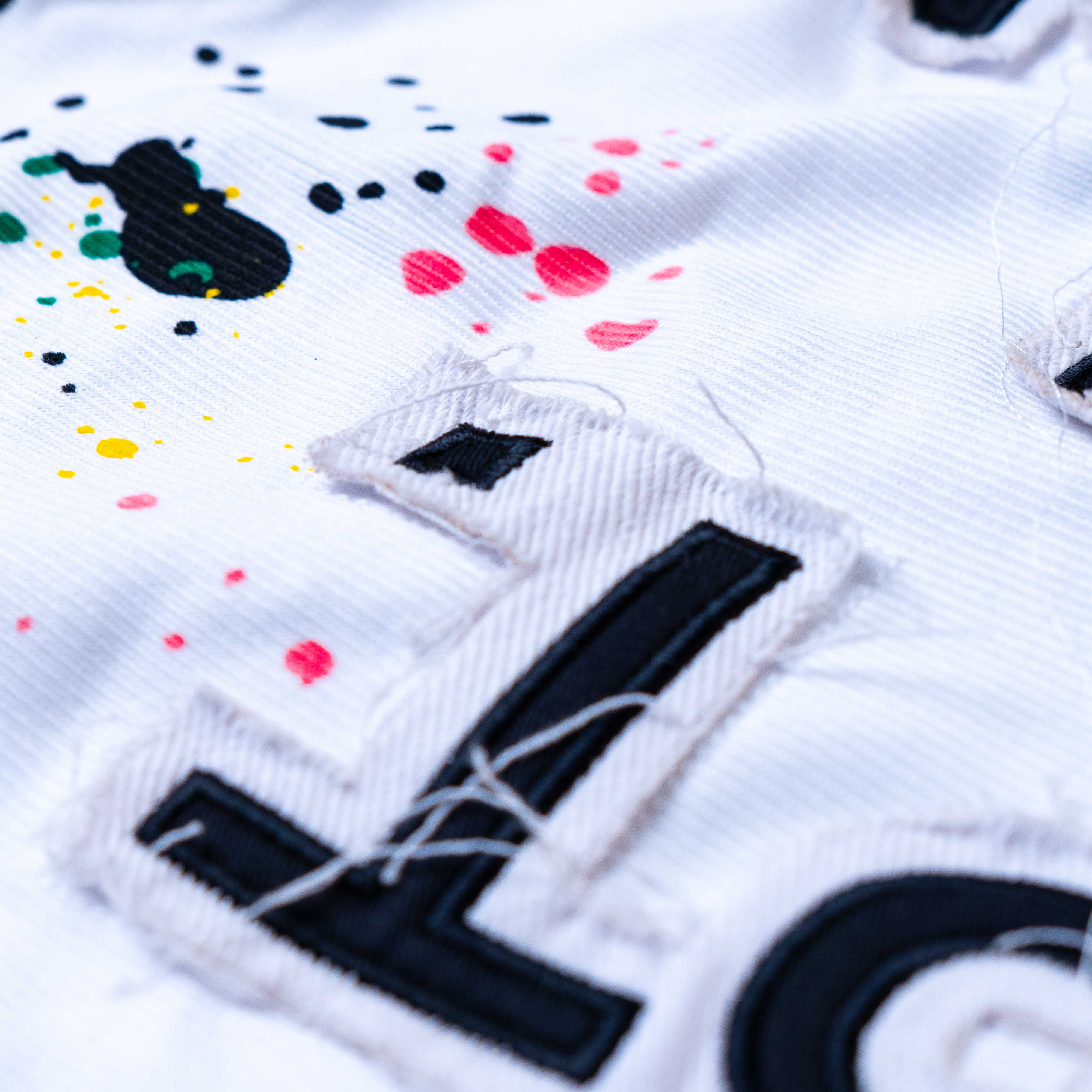 WATSON DEPT DE LA WATSON BASEBALL JERSEY (WHITE) - Image 4