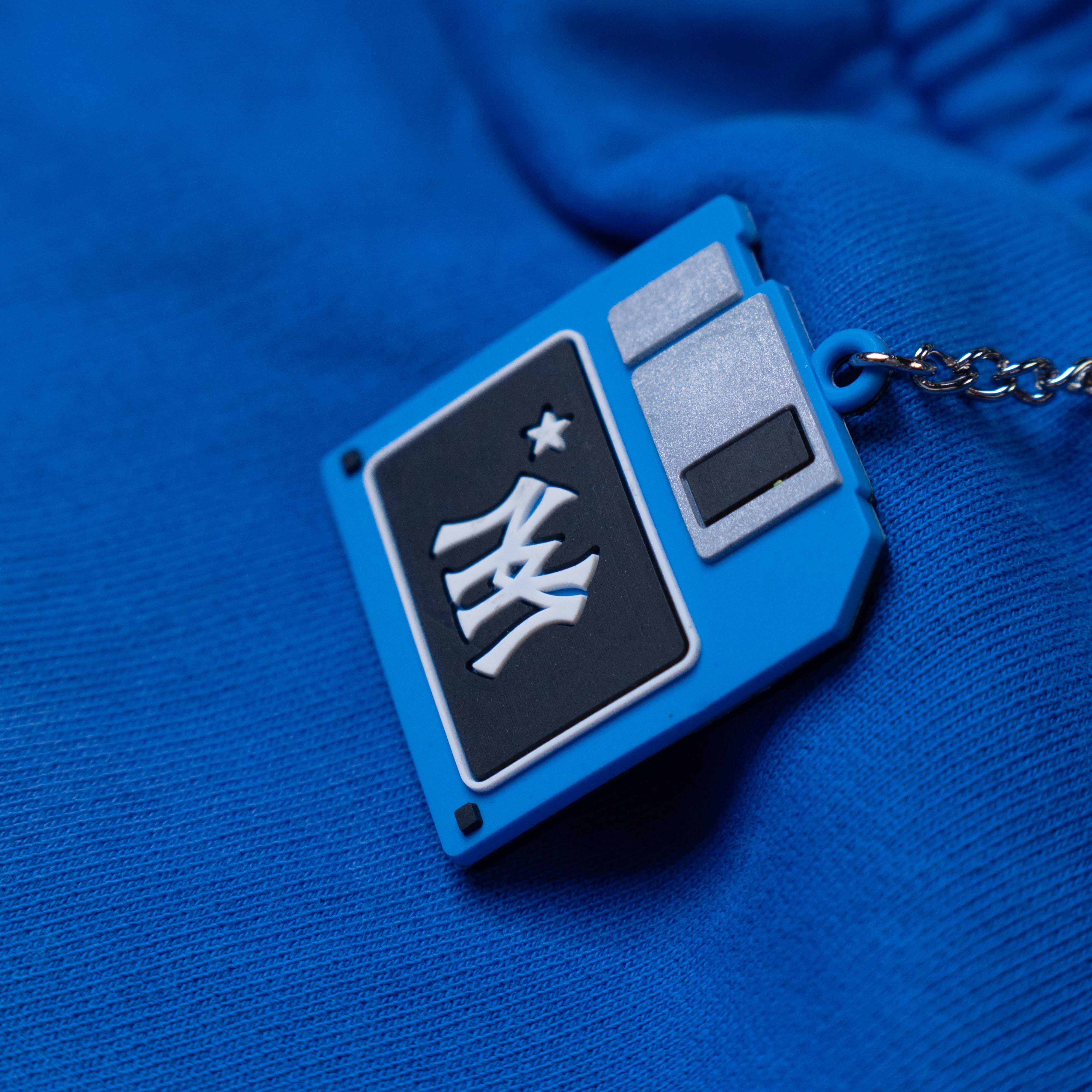 WATSON ONLINE COTTON SHORTS (BLUE) - Image 3