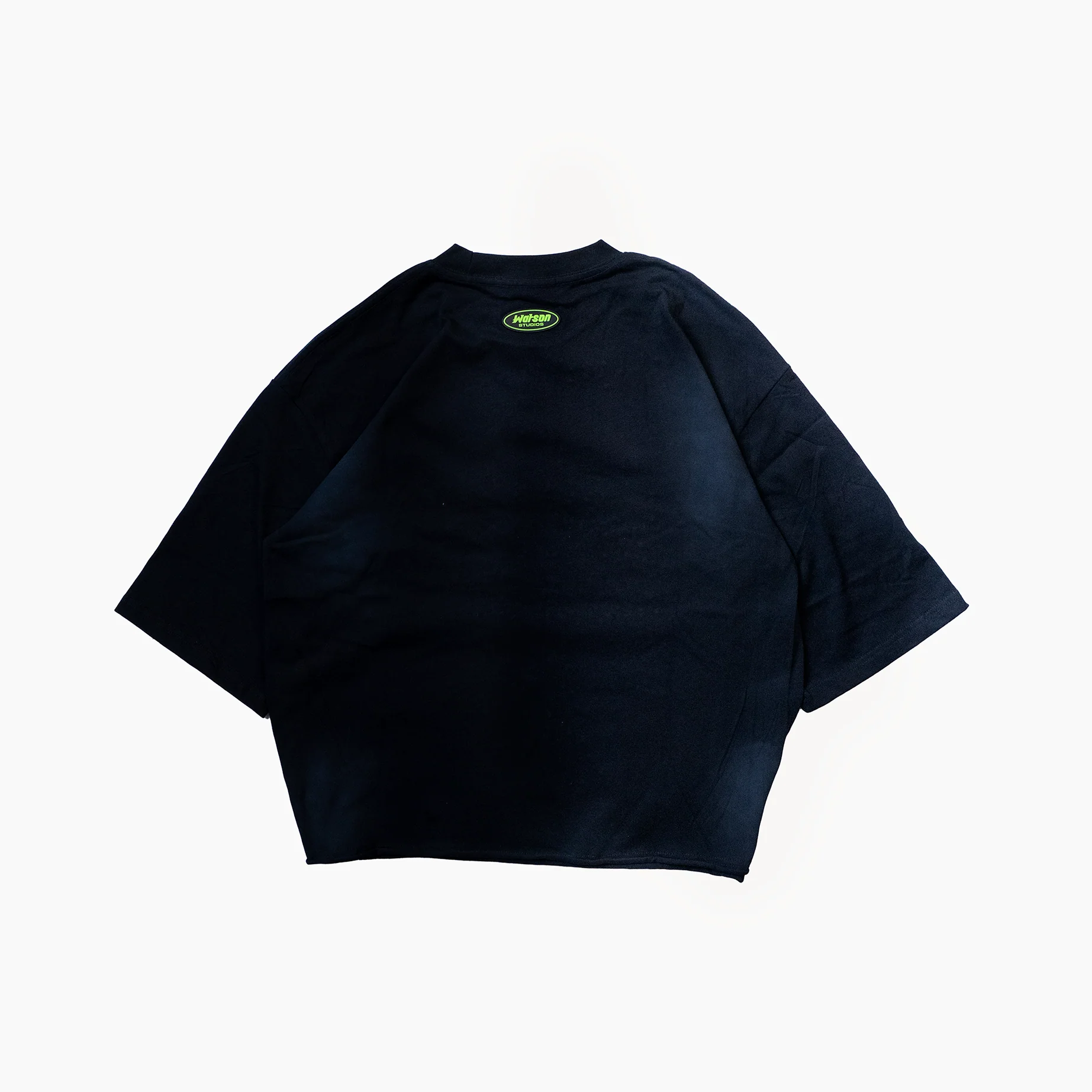 WATSON EYE IN THE SKY CROPPED T-SHIRT (BLACK) - Image 2