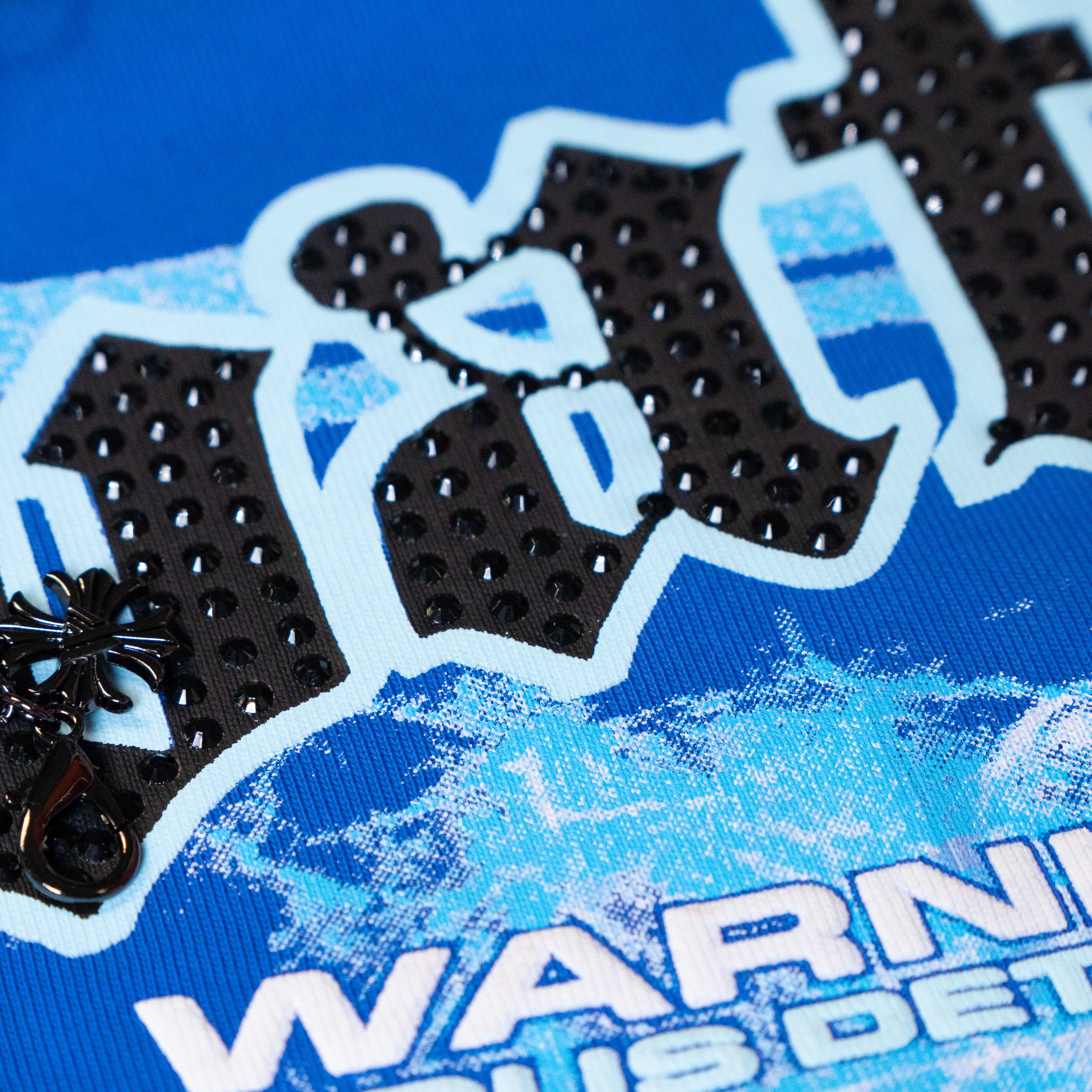 WATSON ONLINE CROPPED T-SHIRT (BLUE) - Image 3