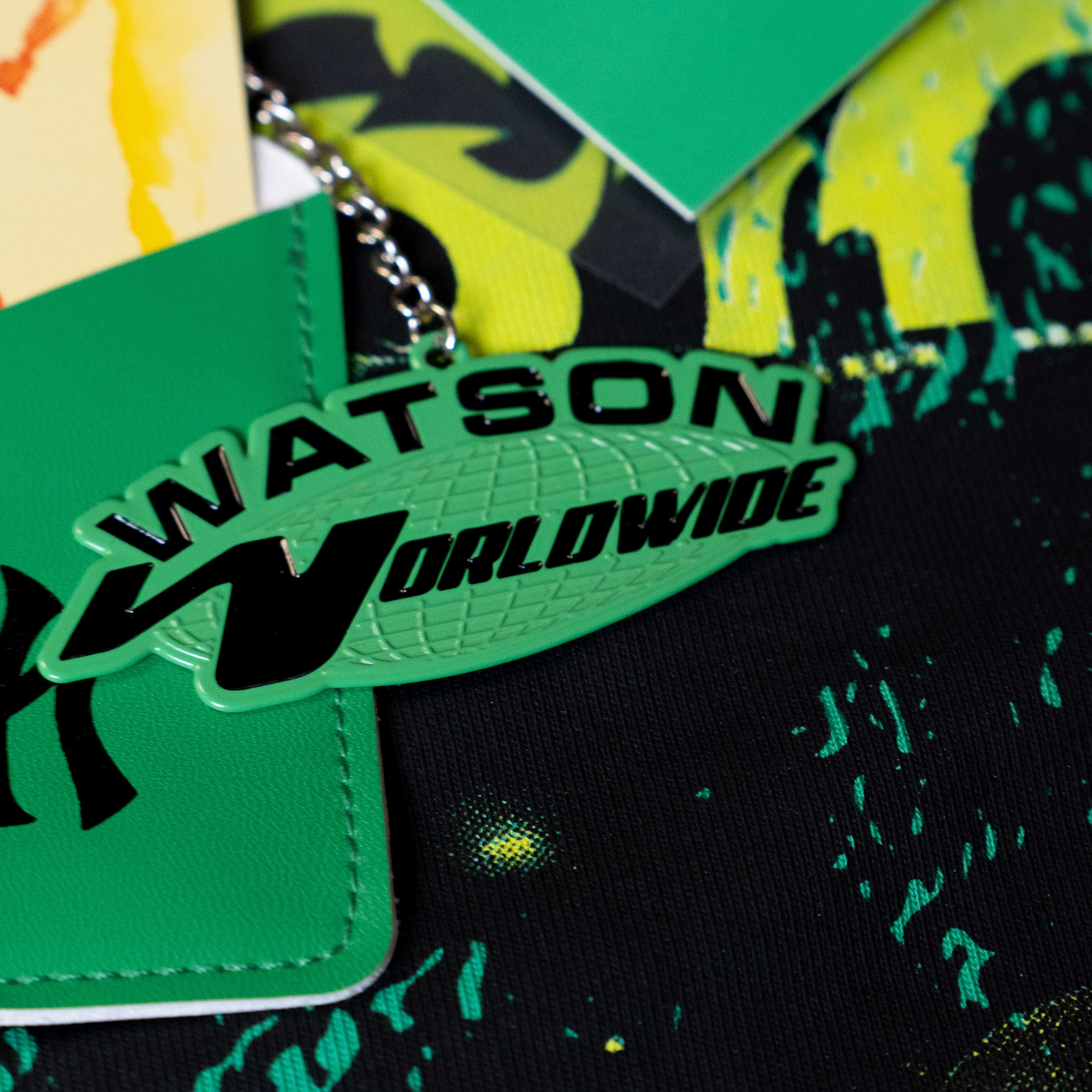WATSON INVASION CROPPED T-SHIRT (GREEN) - Image 4