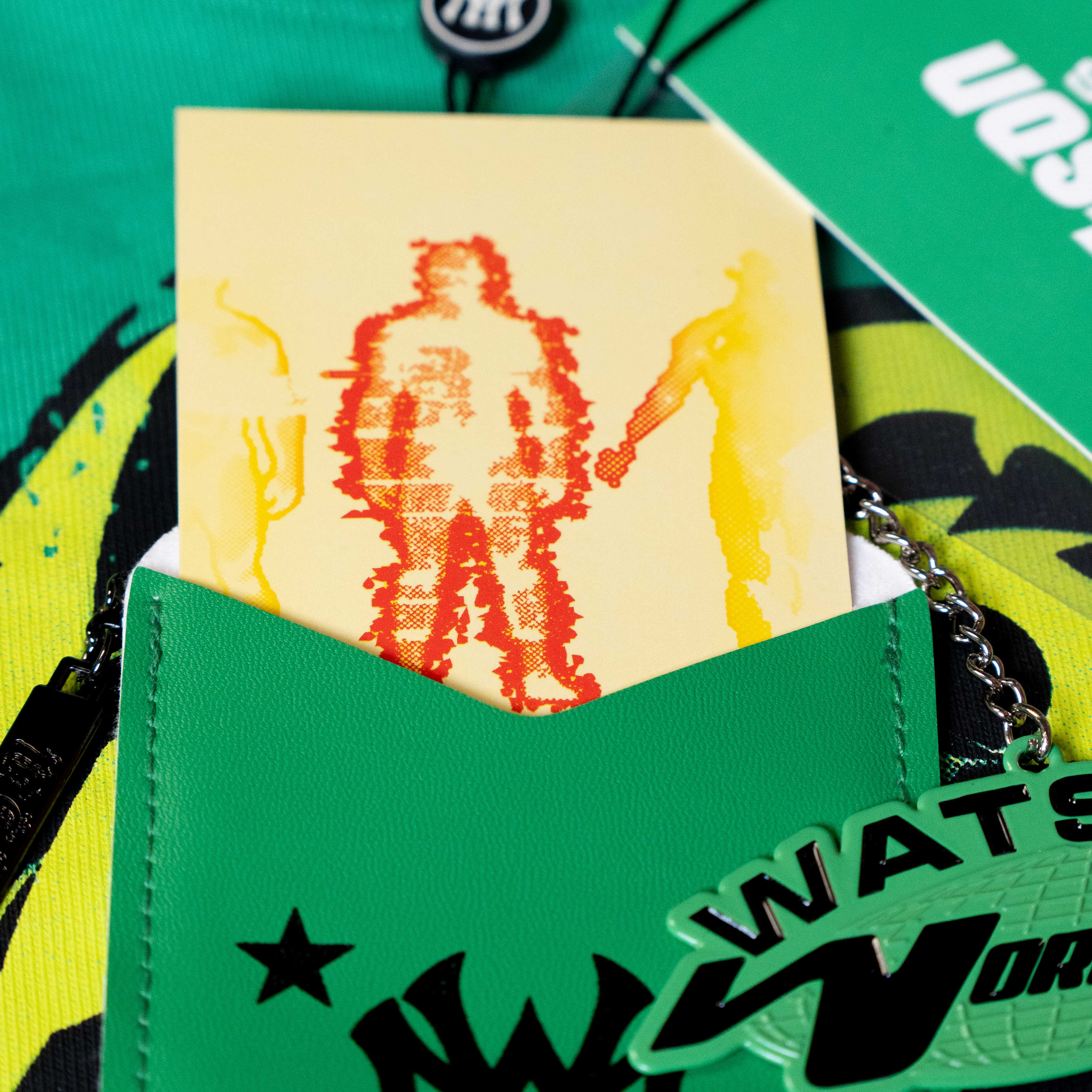 WATSON INVASION CROPPED T-SHIRT (GREEN) - Image 5