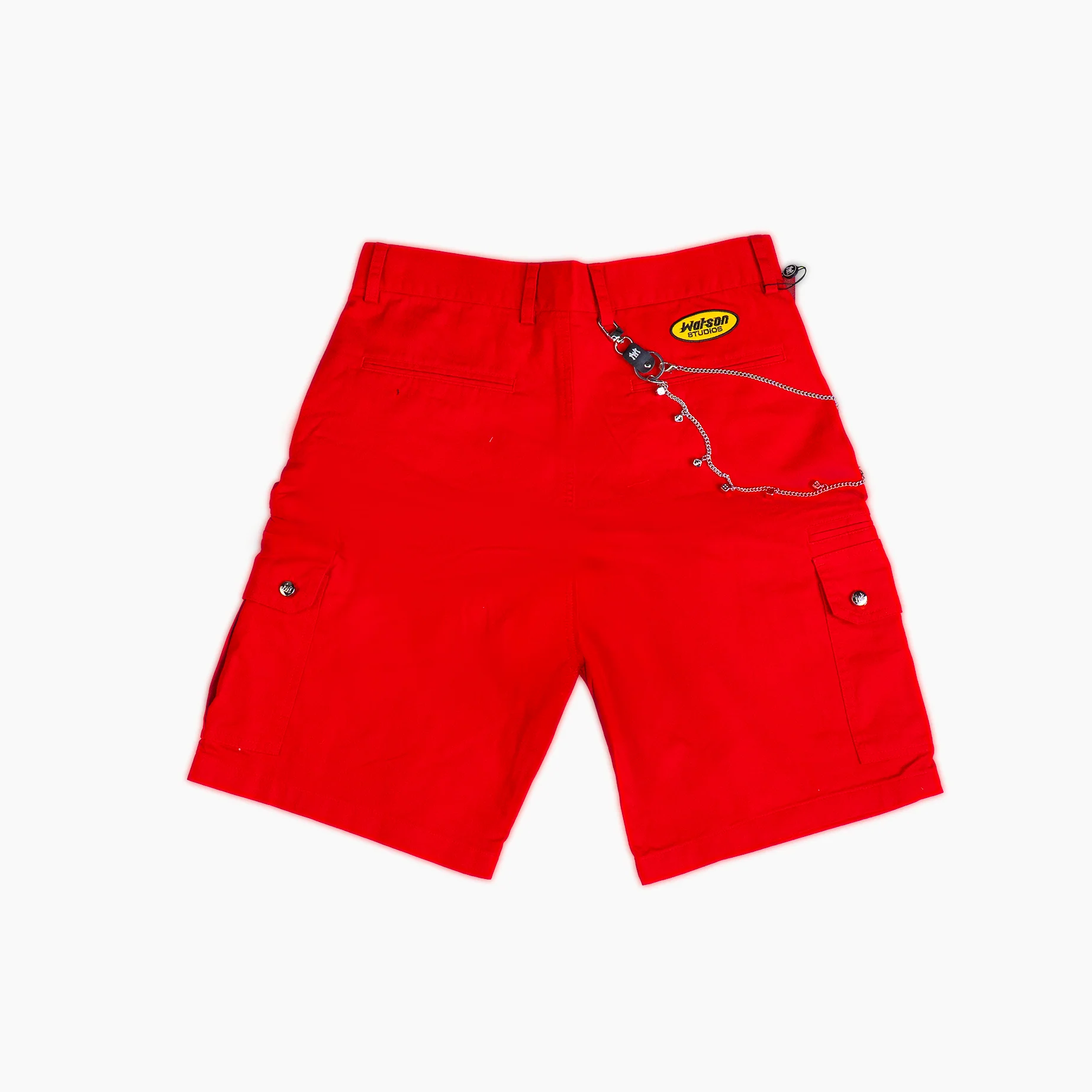 WATSON WORLD WORK SHORTS (RED) - Image 3