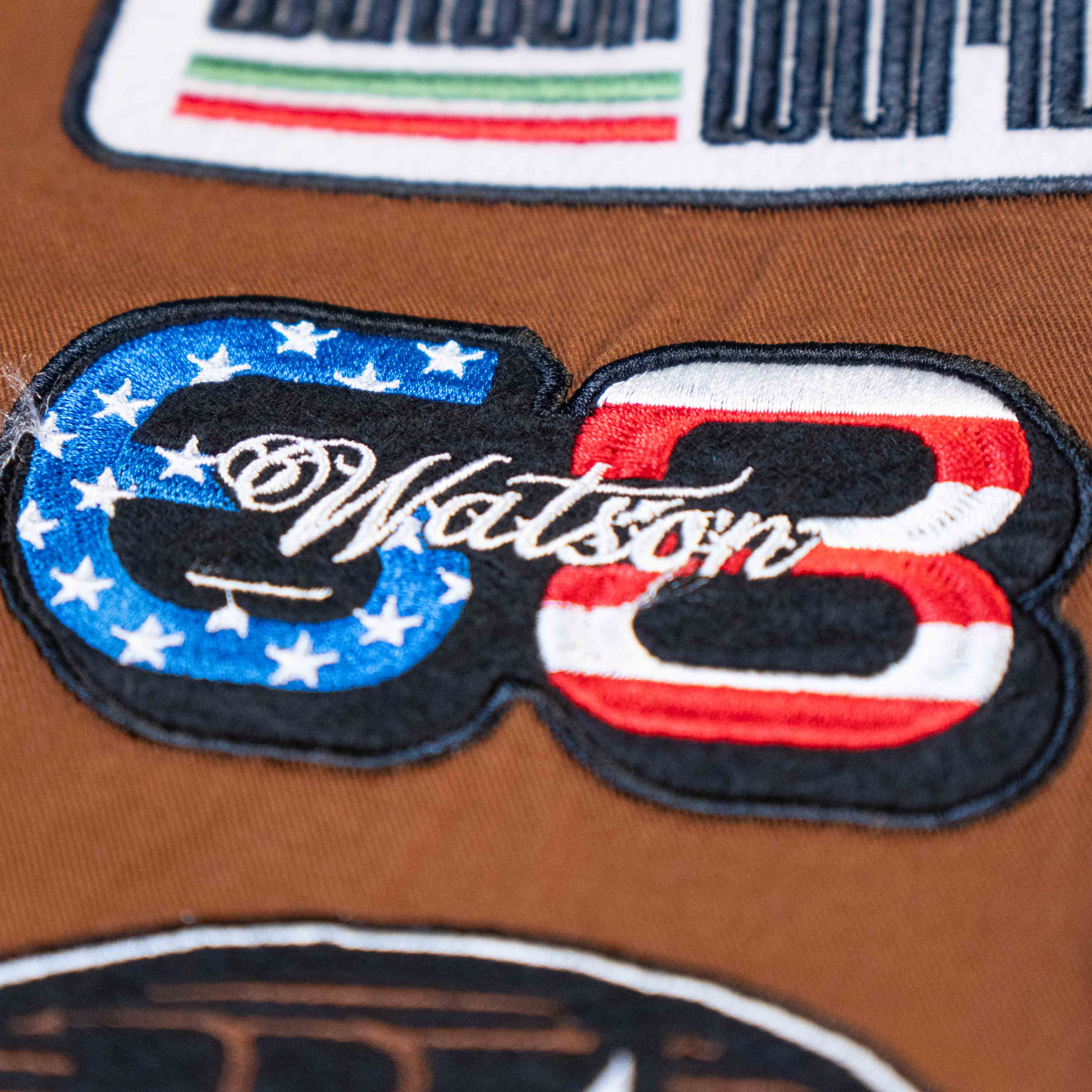 WATSON MULTI PATCH WORK SHIRT (BROWN) - Image 5