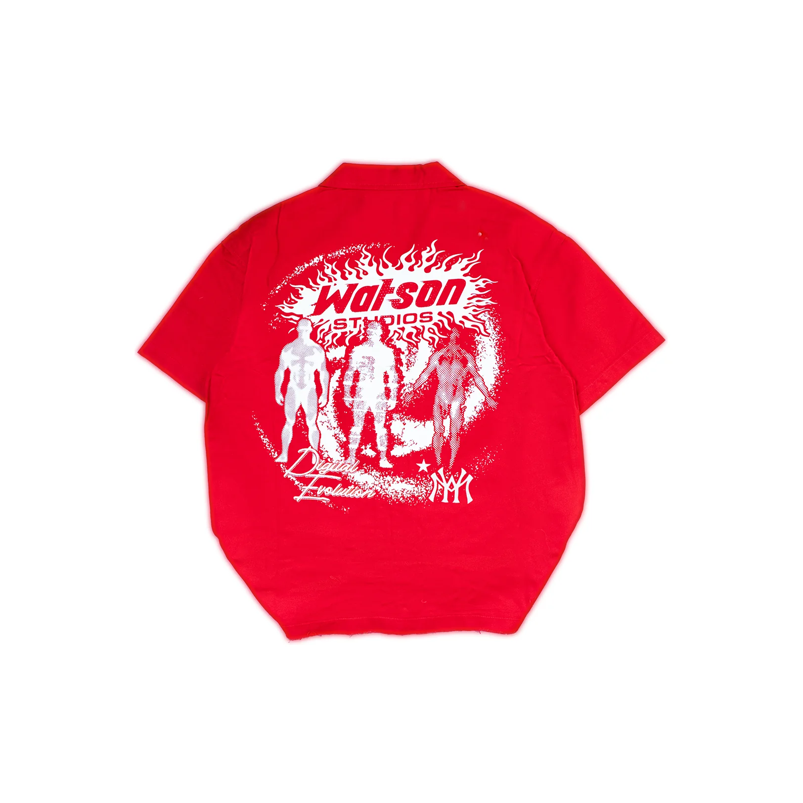 WATSON DIGITAL EVOLUTION WORK SHIRT (RED) - Image 3