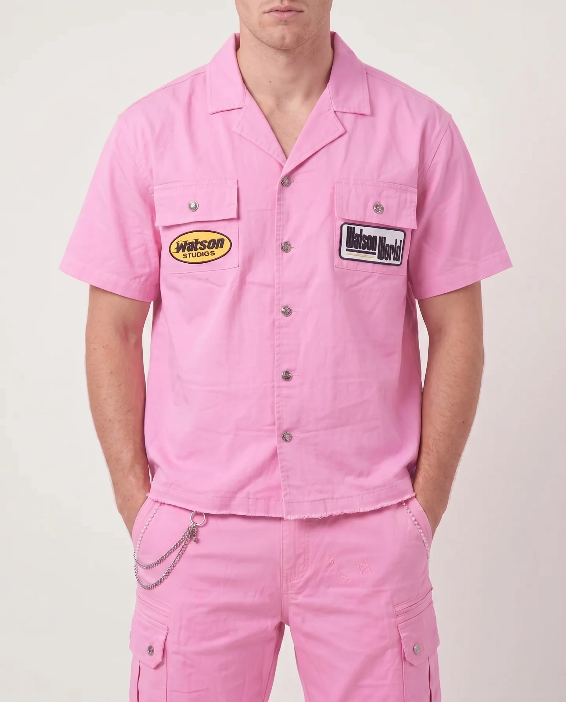 WATSON WORLD WORK SHIRT (PINK)