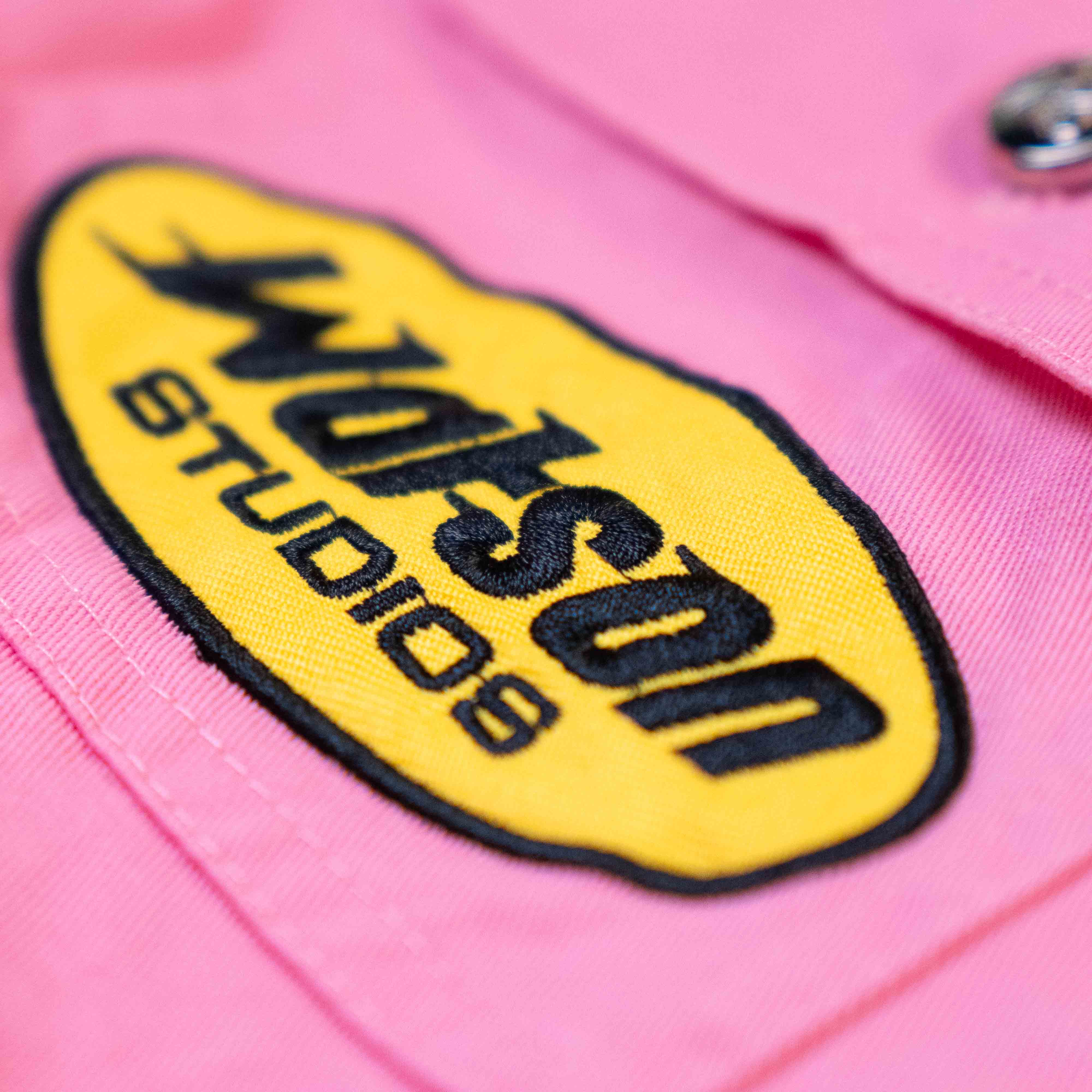 WATSON WORLD WORK SHIRT (PINK) - Image 4