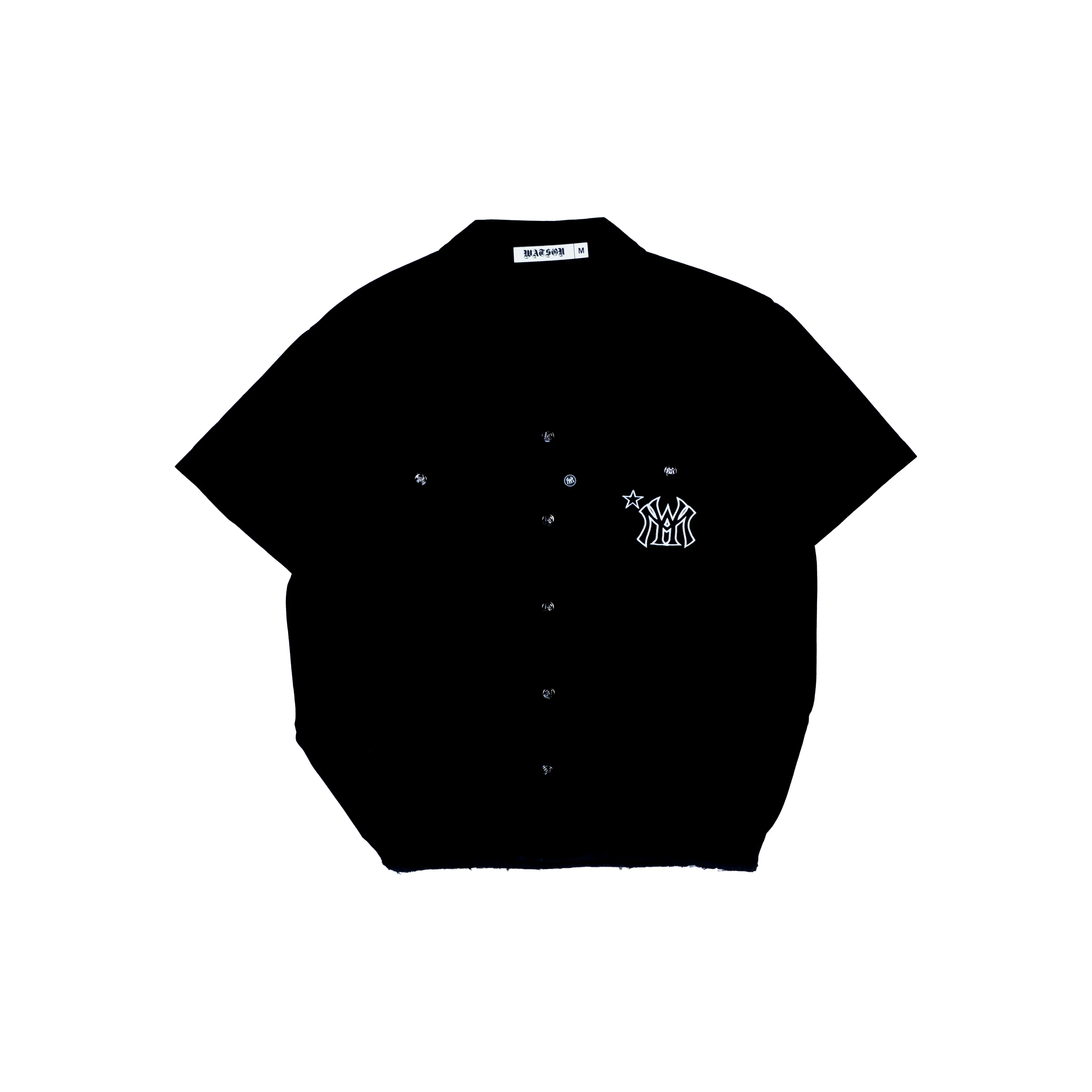 WATSON CHROME WORK SHIRT (BLACK) - Image 2
