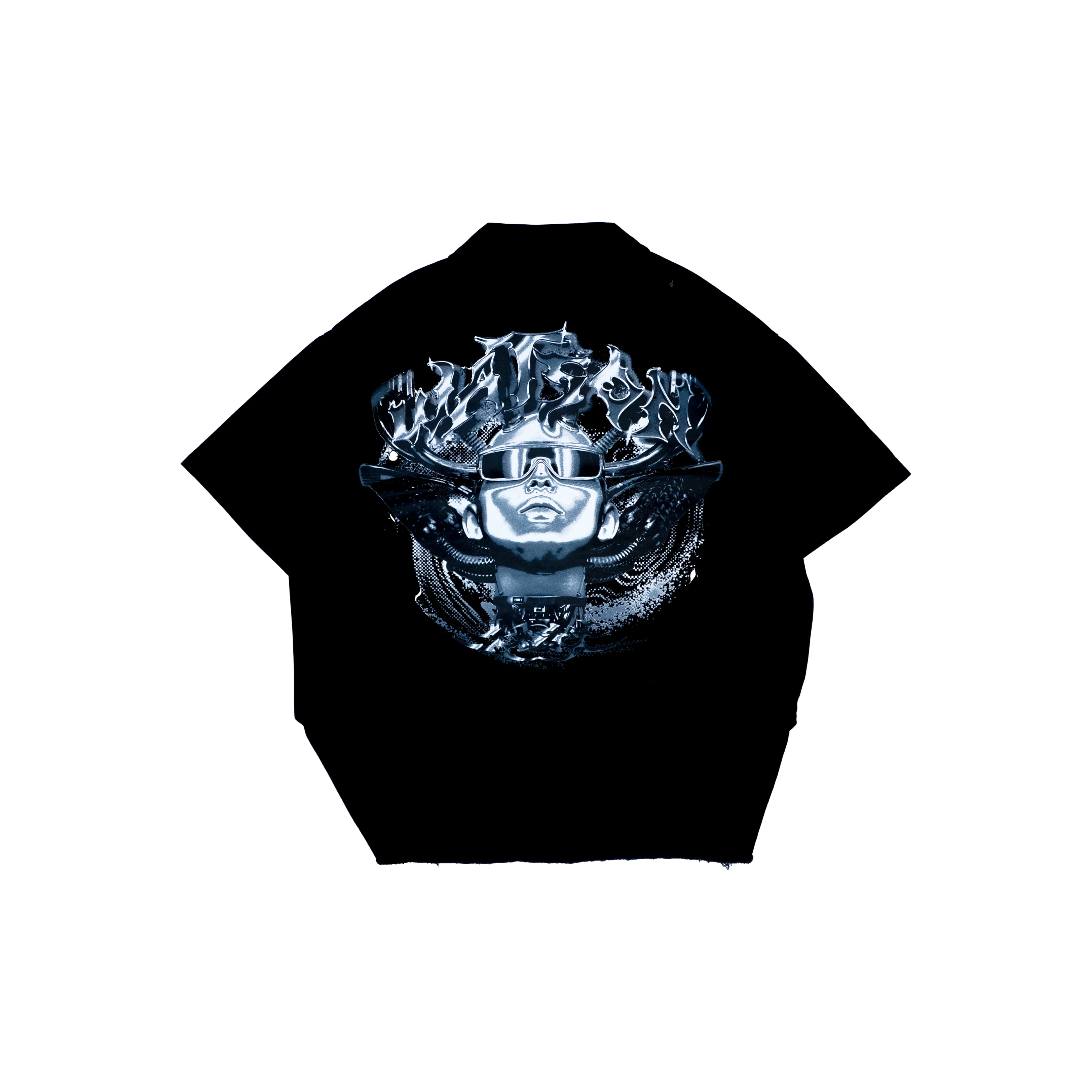WATSON CHROME WORK SHIRT (BLACK) - Image 3