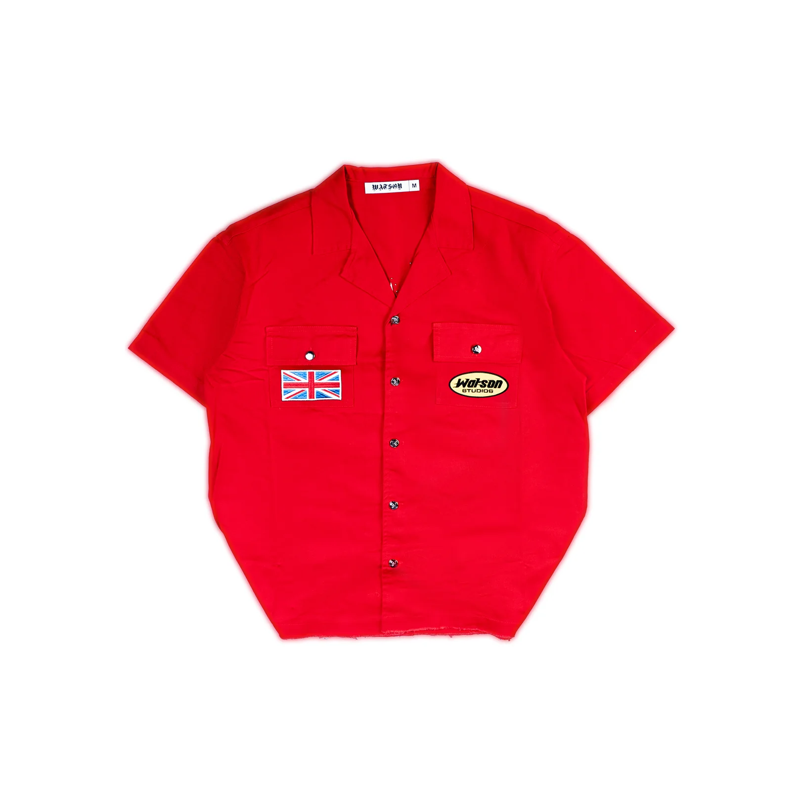 LONDON POLO CLUB WORK SHIRT (RED) - Image 2
