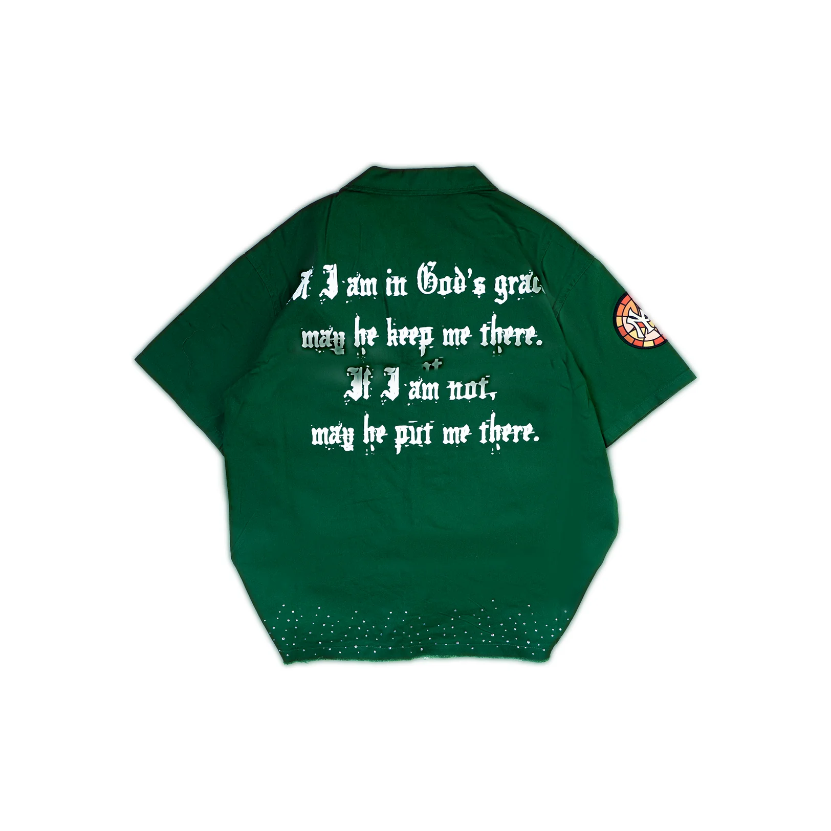 WATSON STAINED GLASS WORK SHIRT (GREEN) - Image 3